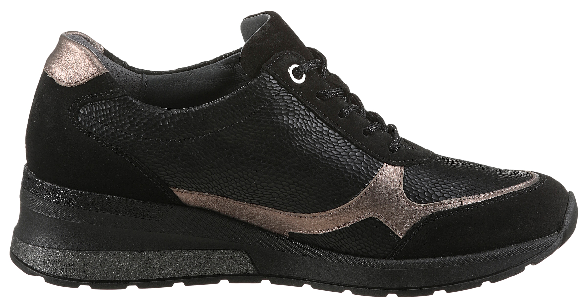 Waldläufer Keilsneaker »H-CLARA«  Bequemschuh, Komfortschuh, Halbschuh mit herausnehmbarer Einlage