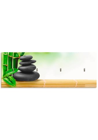 Hakenleiste »Spa Konzept Zen Basaltsteine«