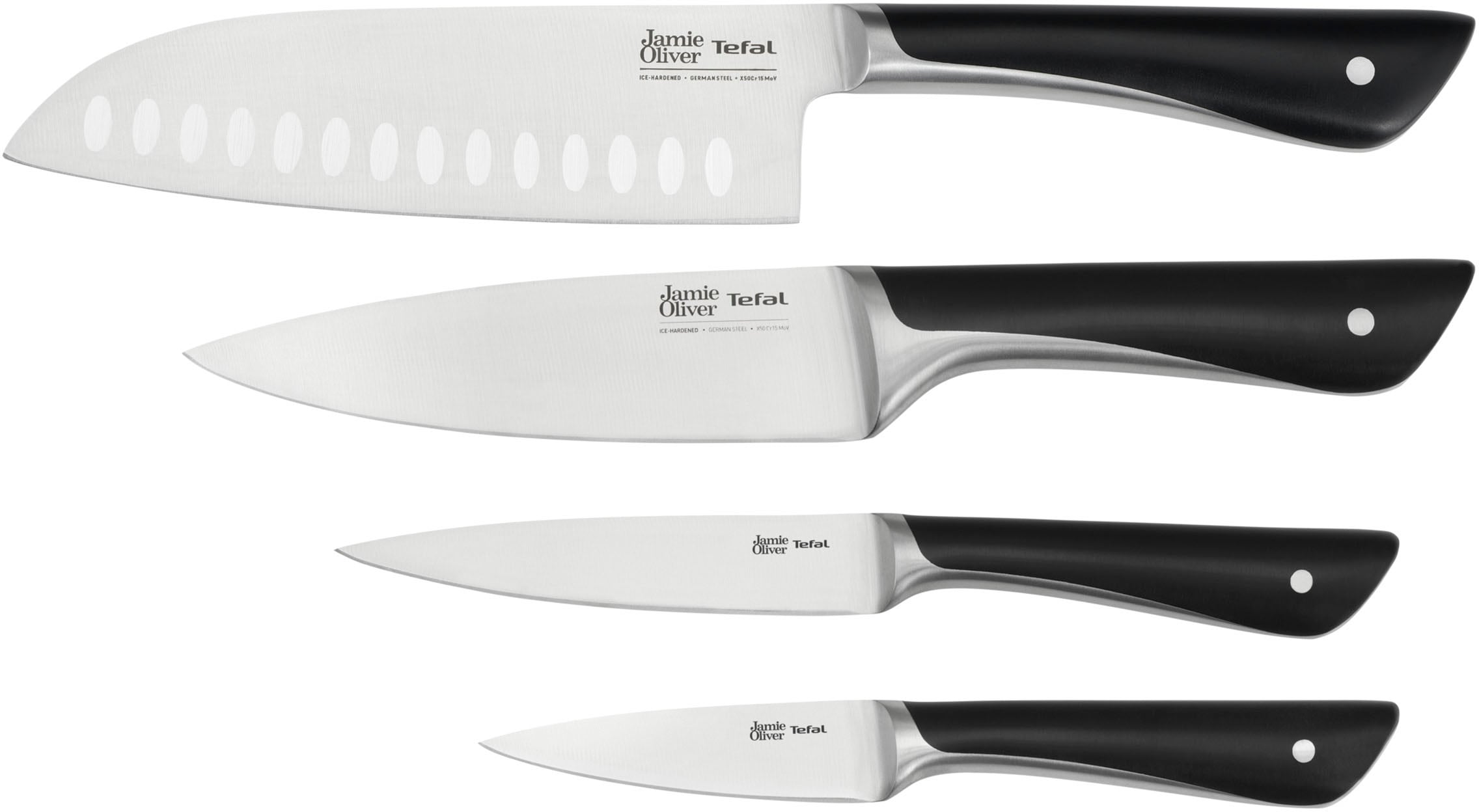 Messer-Set »K267S4 Jamie Oliver«, (Set, 4 tlg.), hohe Leistung, unverwechselbares...