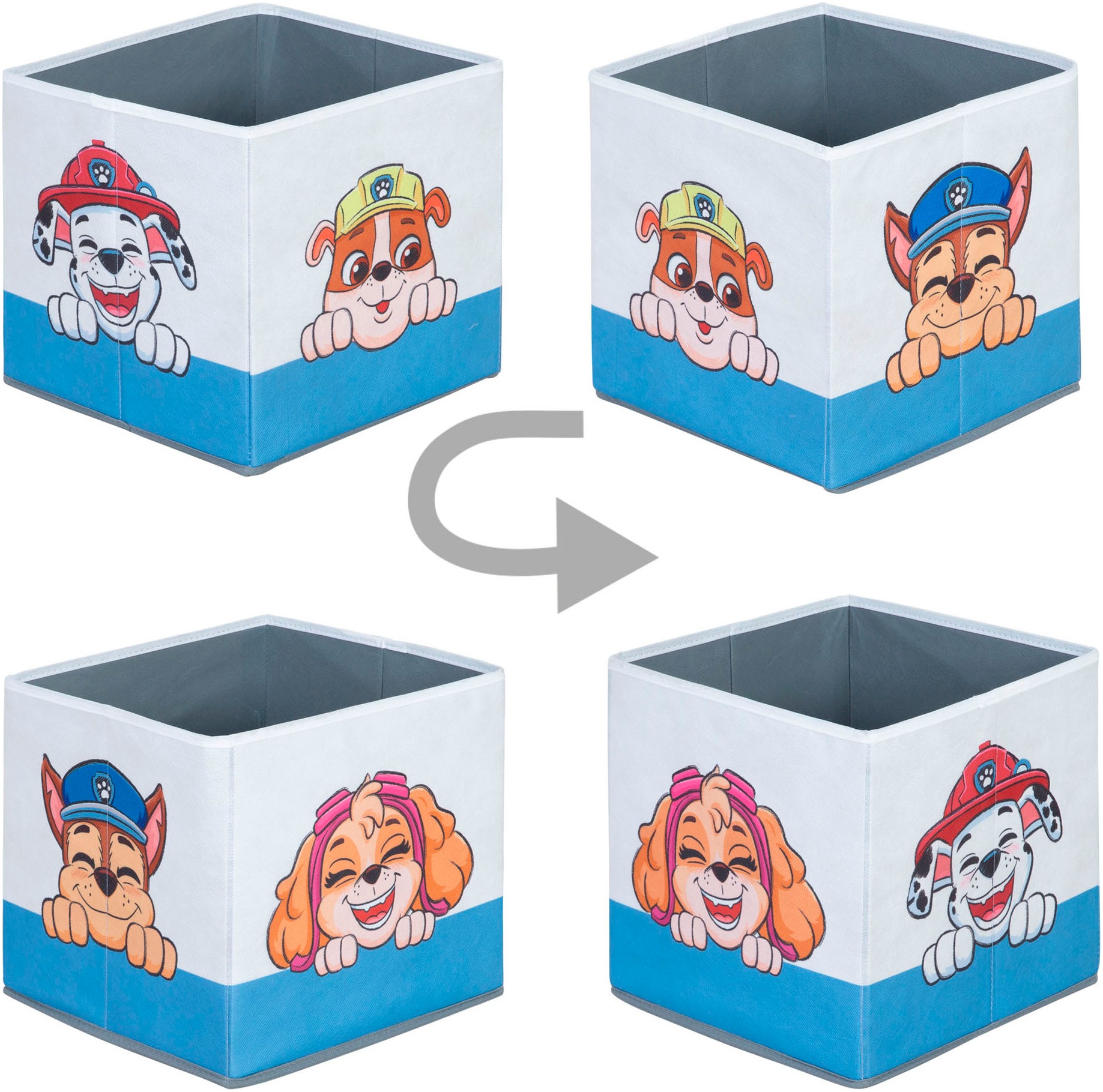 roba® Aufbewahrungsbox »Paw Patrol«, (Set) günstig online kaufen