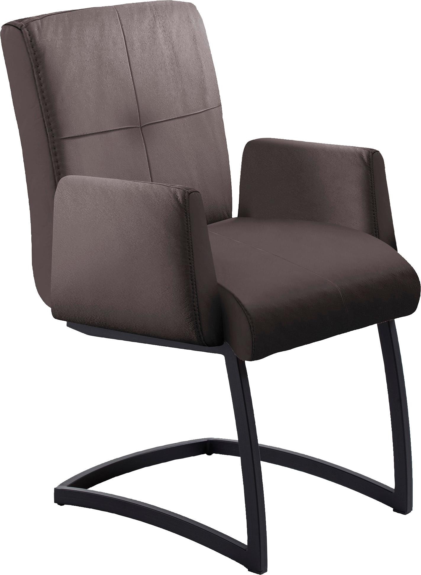 exxpo - sofa fashion Freischwinger »Affogato mit komfortablen Armlehnen« () günstig online kaufen