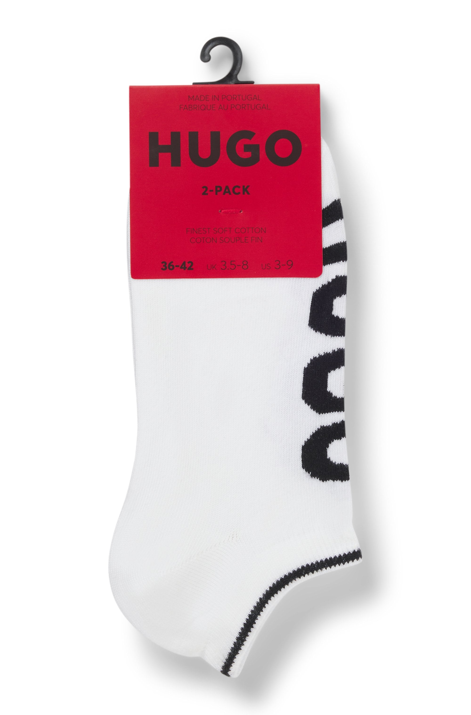 HUGO Underwear Sneakersocken »2P AS LOGO CC W«, (2 Paar)