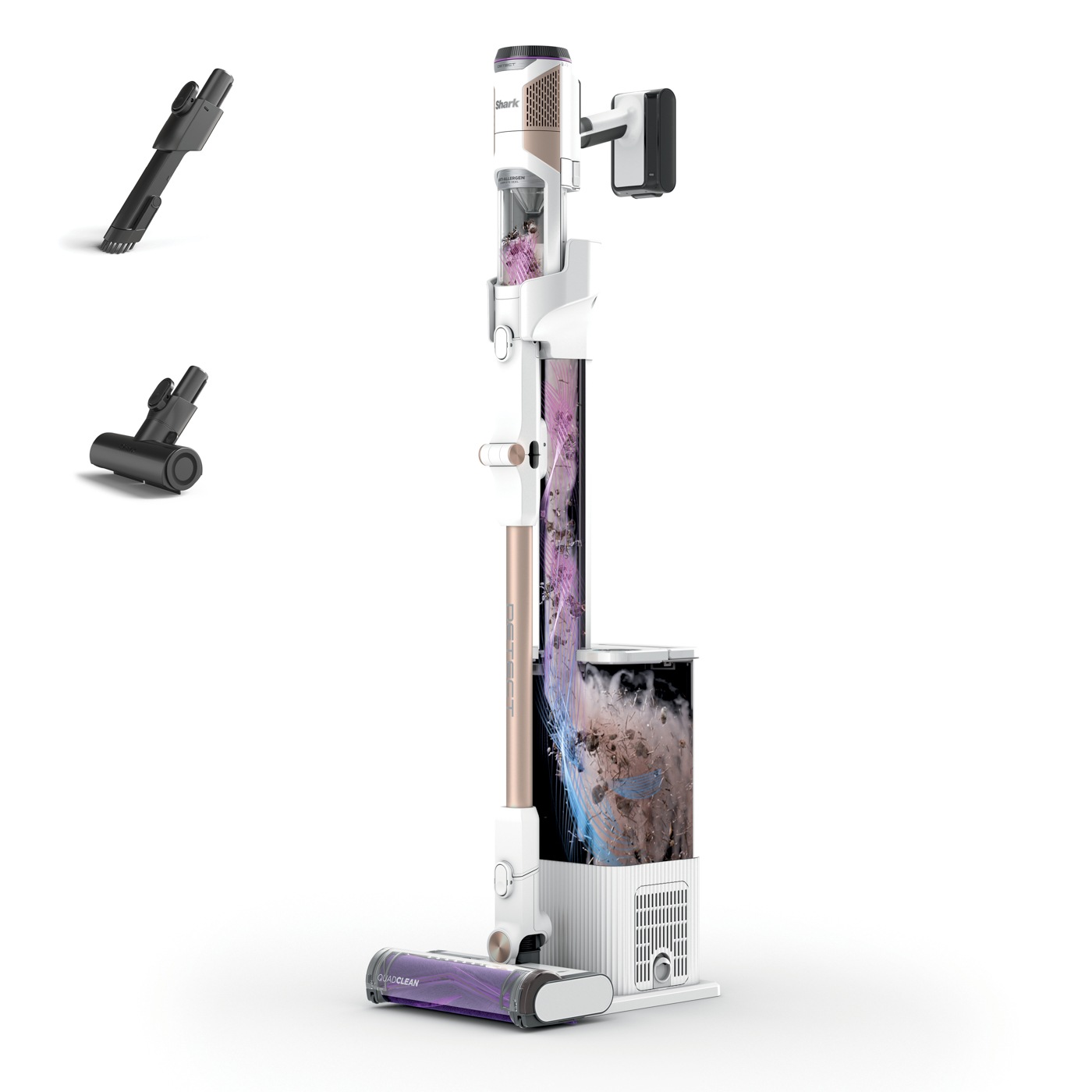 Shark Akku-Bodenstaubsauger »Detect Clean & Empty kabelloser Staubsauger IW günstig online kaufen