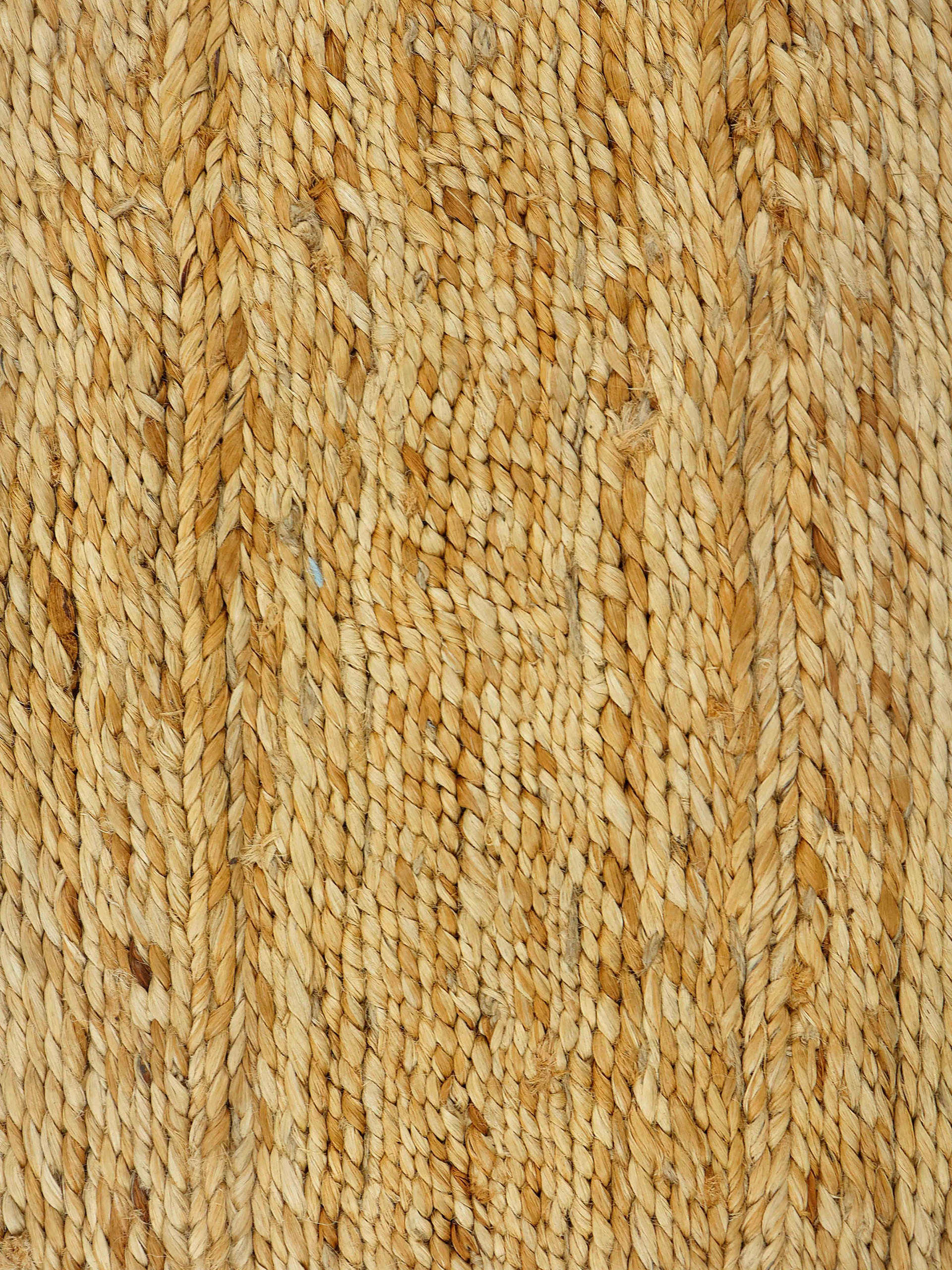 carpetfine Sisalteppich »Juteteppich Luca«, rund, 13 mm Höhe, natürliches Pflanzenmaterial von Hand gewebt, Boho Style