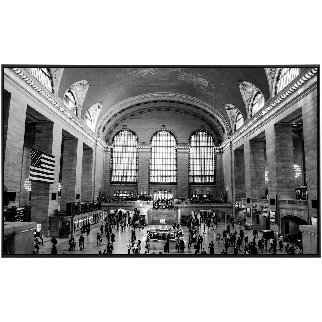 Papermoon Infrarotheizung »Hauptbahnhof New York«, sehr angenehme Strahlungswärme