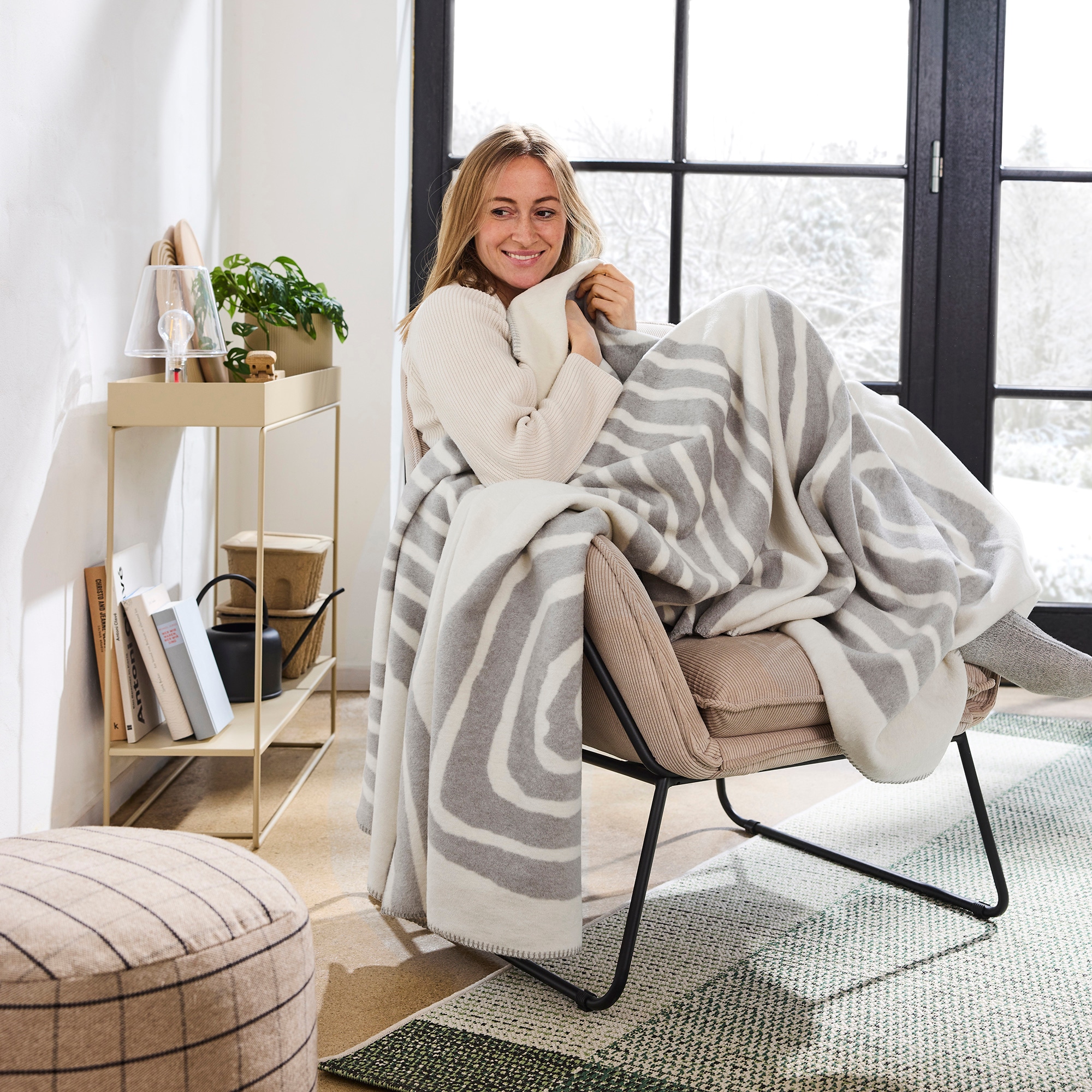 IBENA Wohndecke »Telawi«, mit abstraktem Design