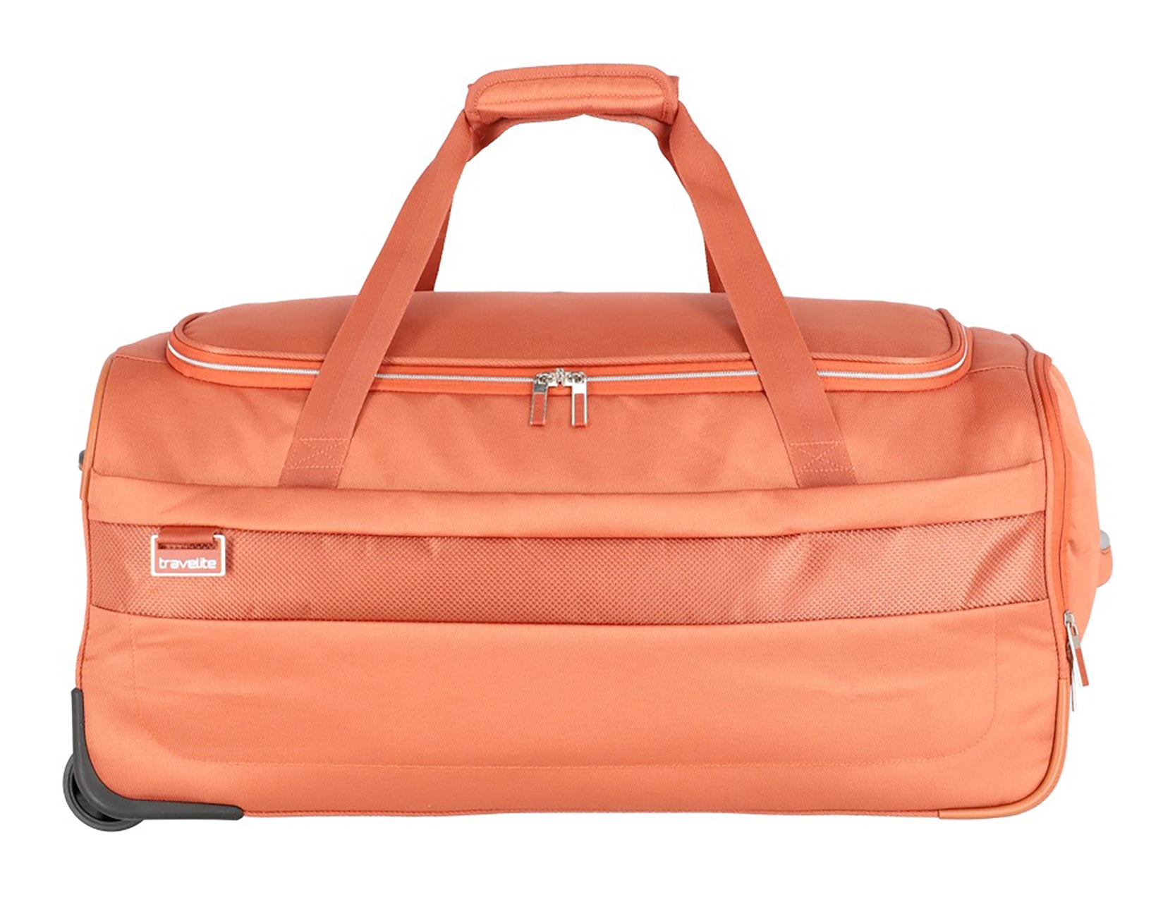 travelite Reisetasche »MIIGO Rollenreisetasche«, Bodengriff, Kantenschutz, Packgurte