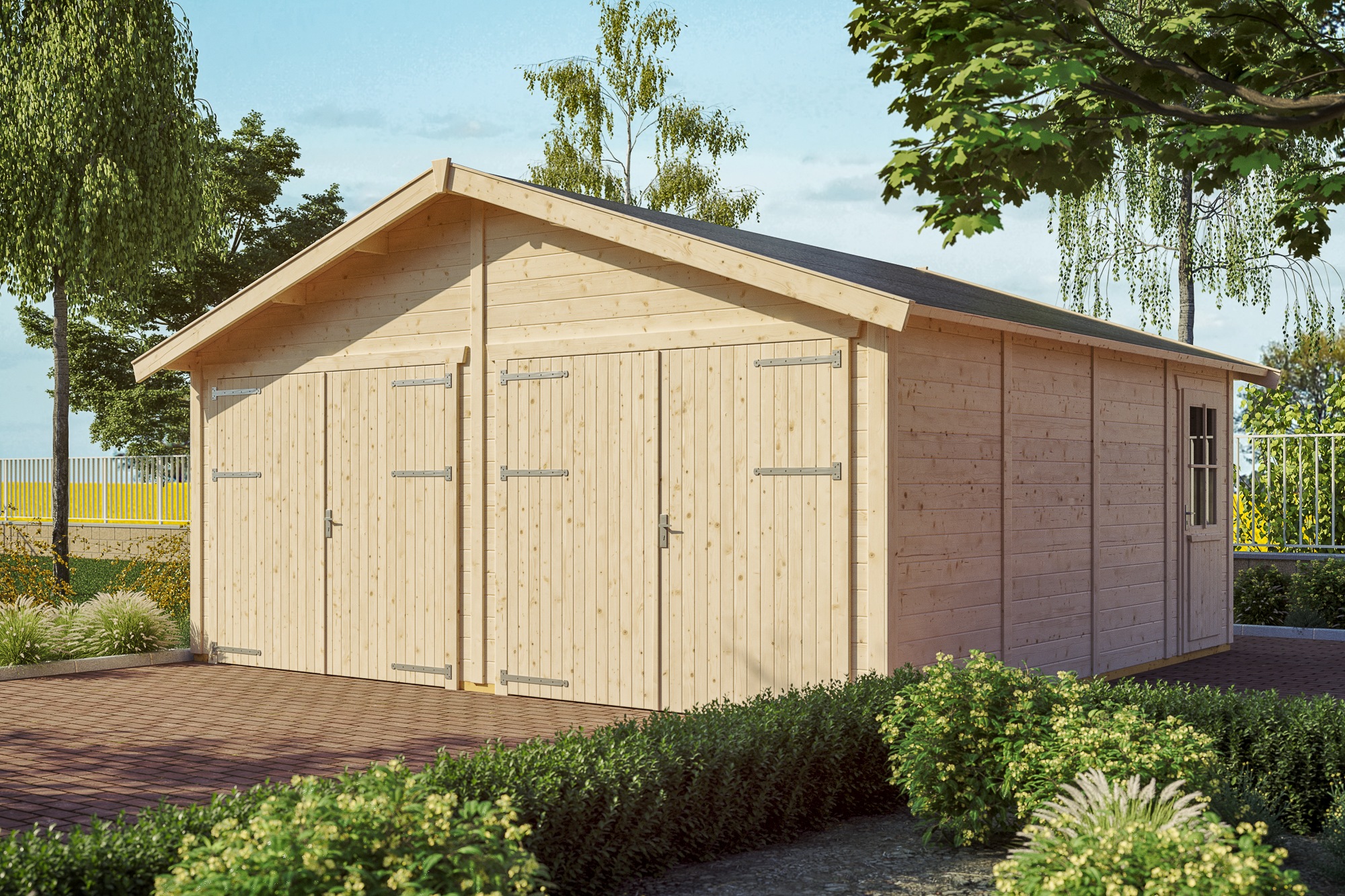 Skanholz Garage »Varberg 3«, 570 x 525 cm