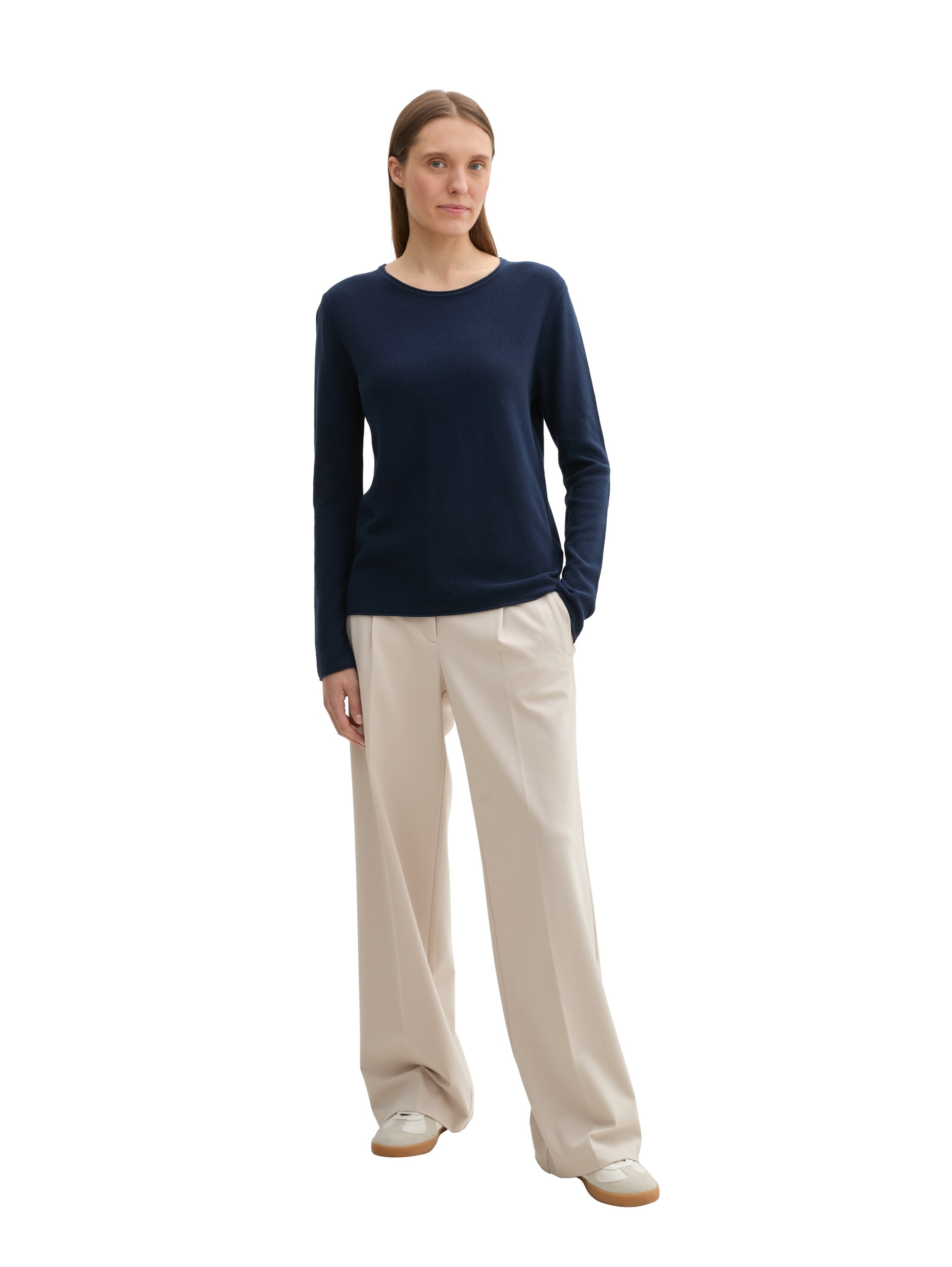 TOM TAILOR Strickpullover »Otto«, mit Viskose