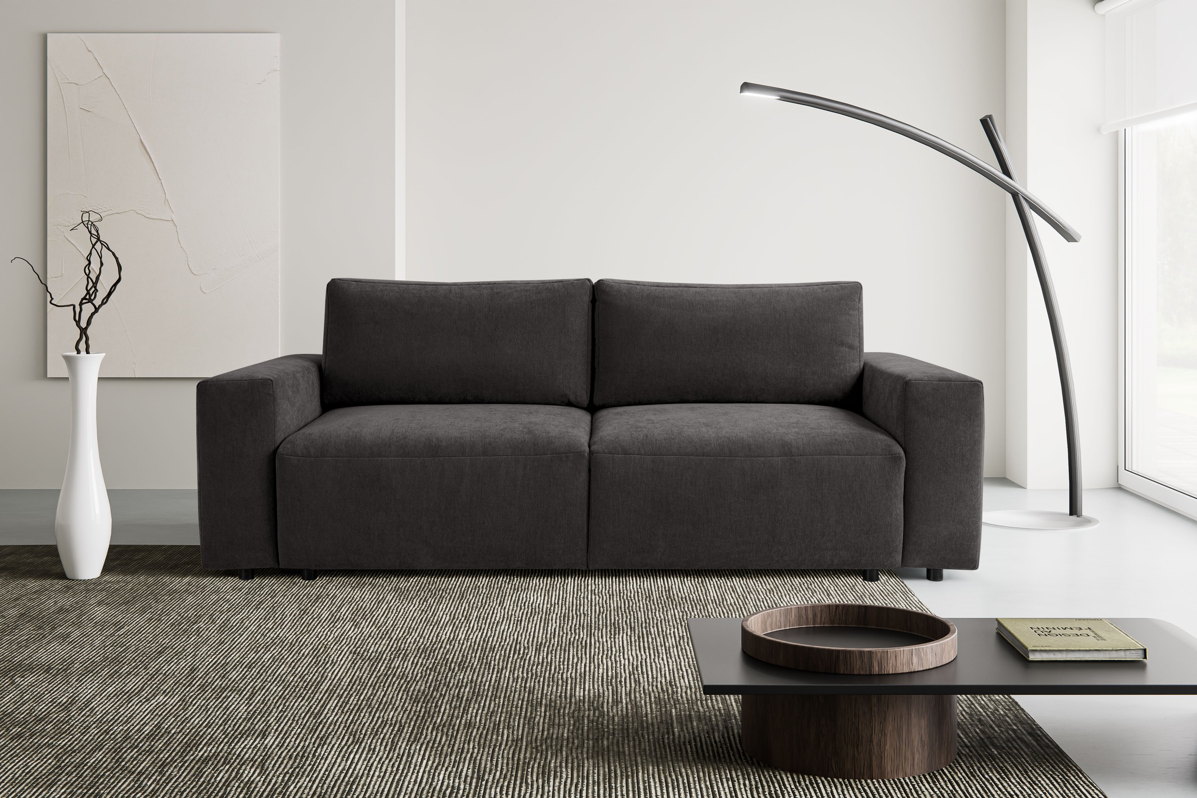 WERK2 Schlafsofa »Lima, inkl. Bettkasten, bequem, Mega Sofa: Breite 245 cm« günstig online kaufen