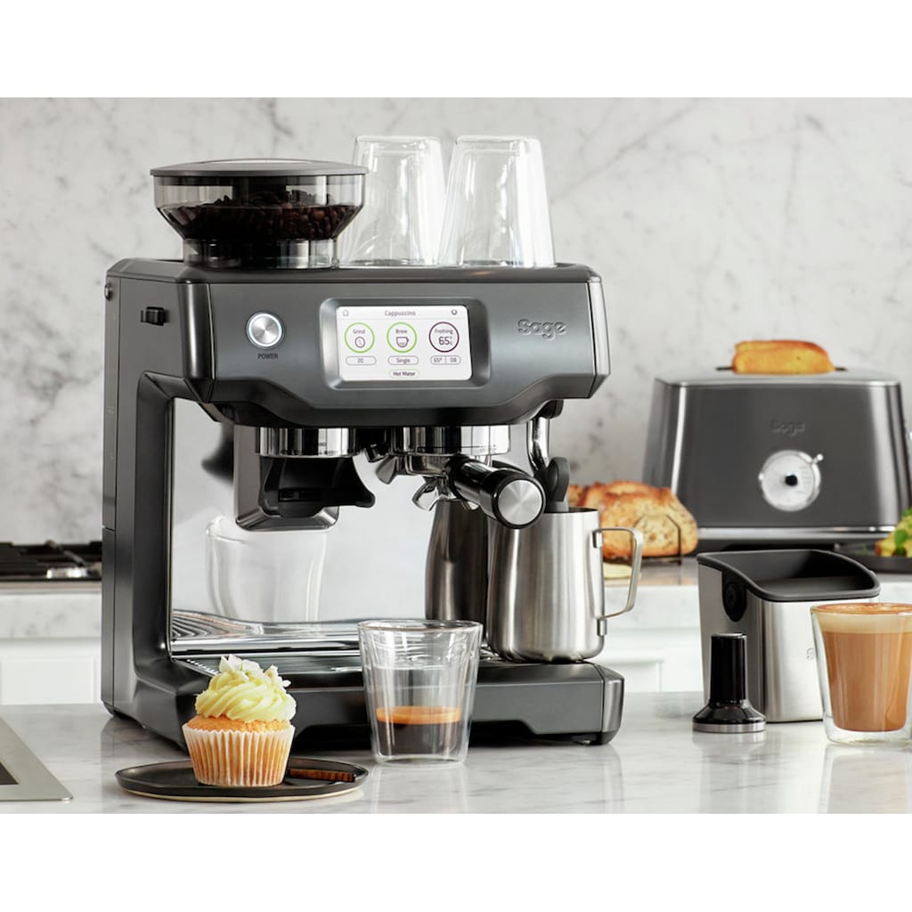 Sage Siebträgermaschine »SES880BST the Barista Touch Black Stainless Steel«