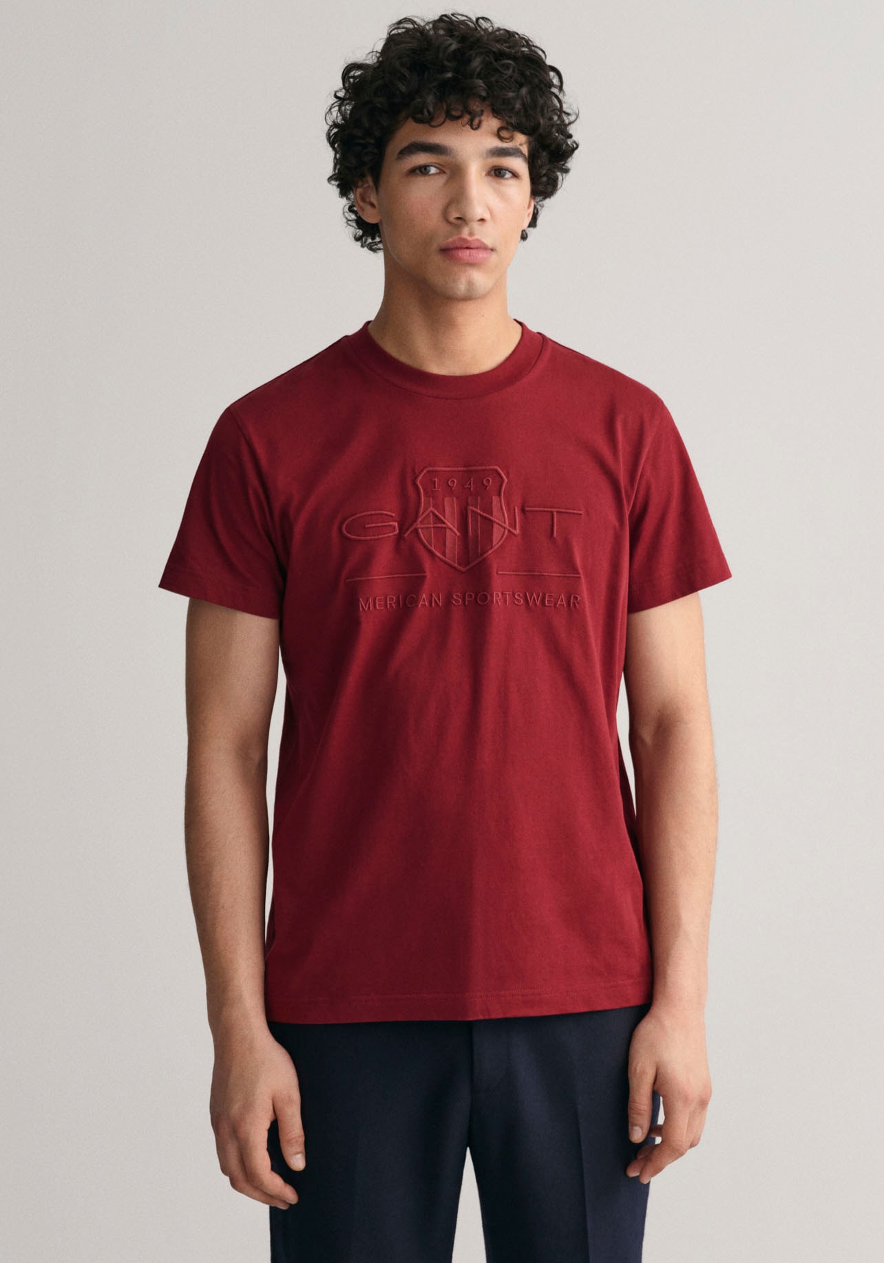 mit PIQUE«, Gant auf online Logostickerei T-Shirt »D.1 der Brust kaufen PRIDE GANT