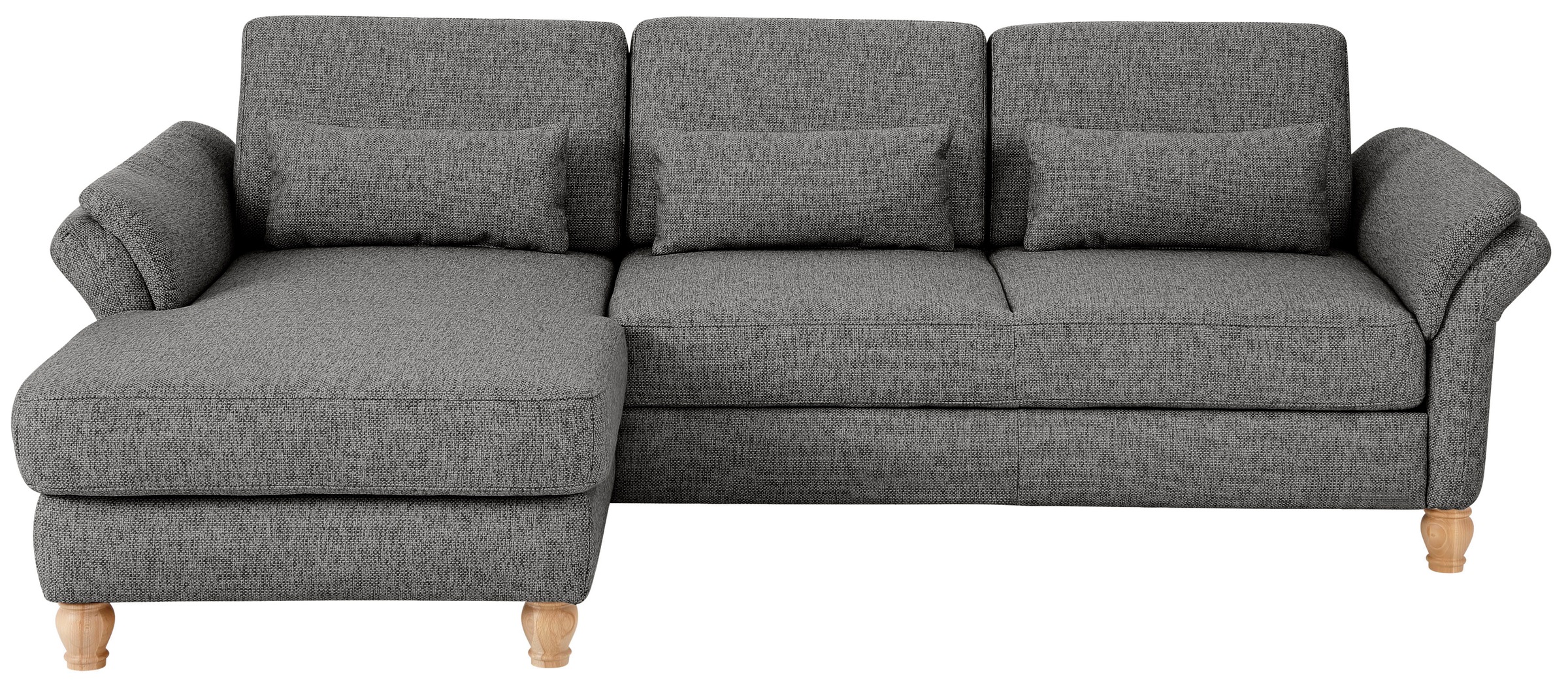 Home affaire Ecksofa »Palace L-Form«, incl. Sitztiefenverstellung, wahlweis günstig online kaufen
