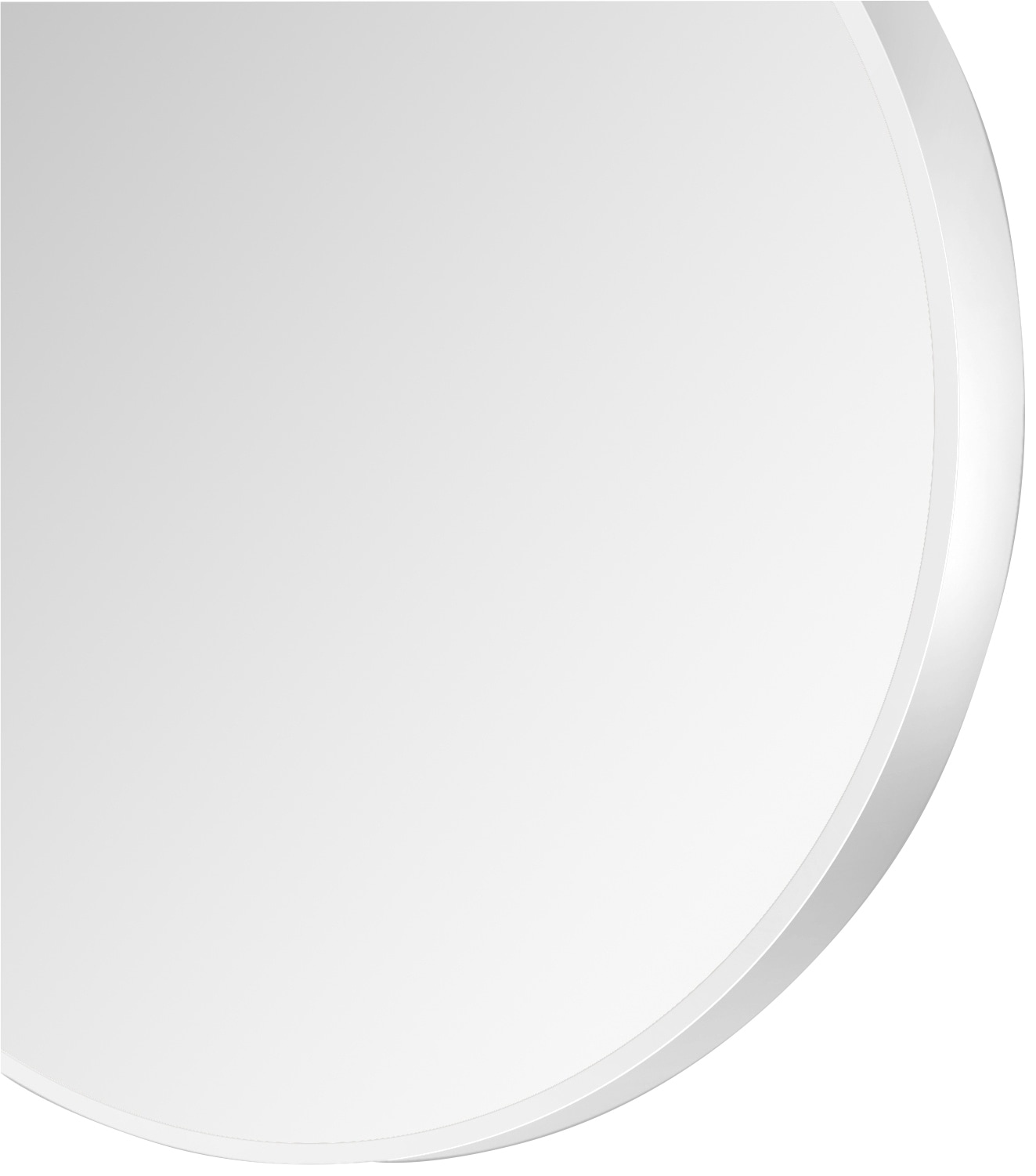 cm Ø Aluminiumrahmen, auf bestellen 50 Talos dekorativer Spiegel runder Wandspiegel, mit Raten