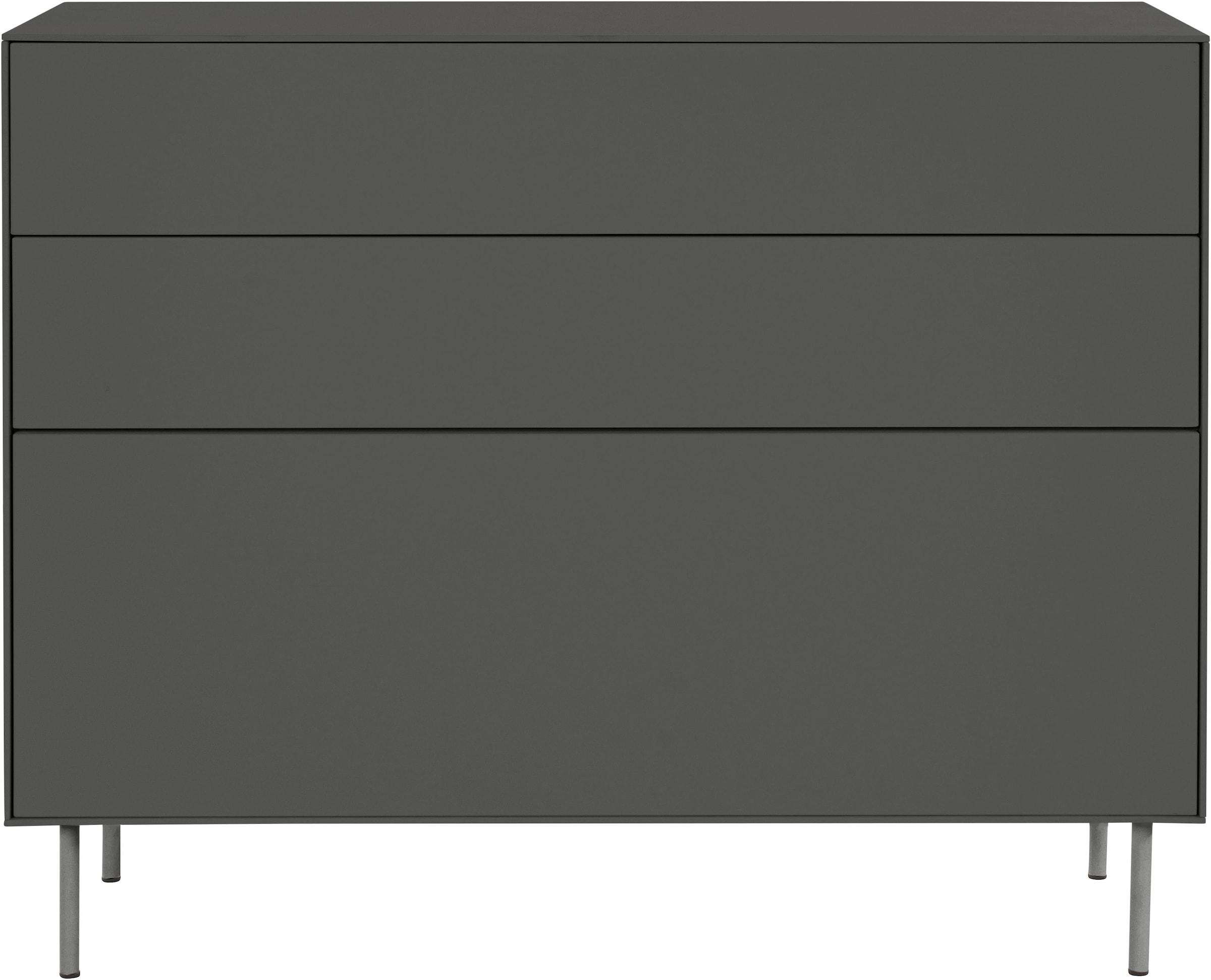 LeGer Home by Lena Gercke Sideboard »Essentials«, Breite: 112cm, MDF lackiert, Push-to-open-Funktion