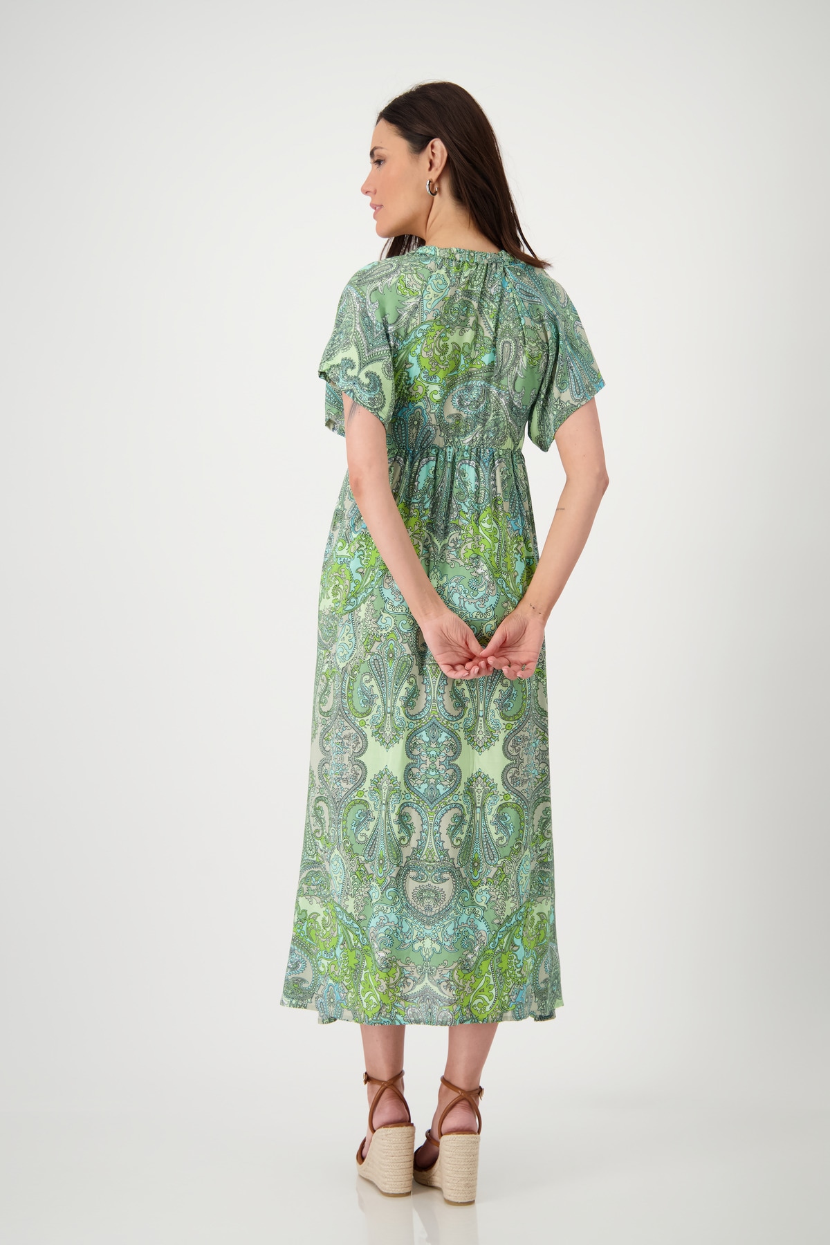 Monari Maxikleid, mit Paisleymuster
