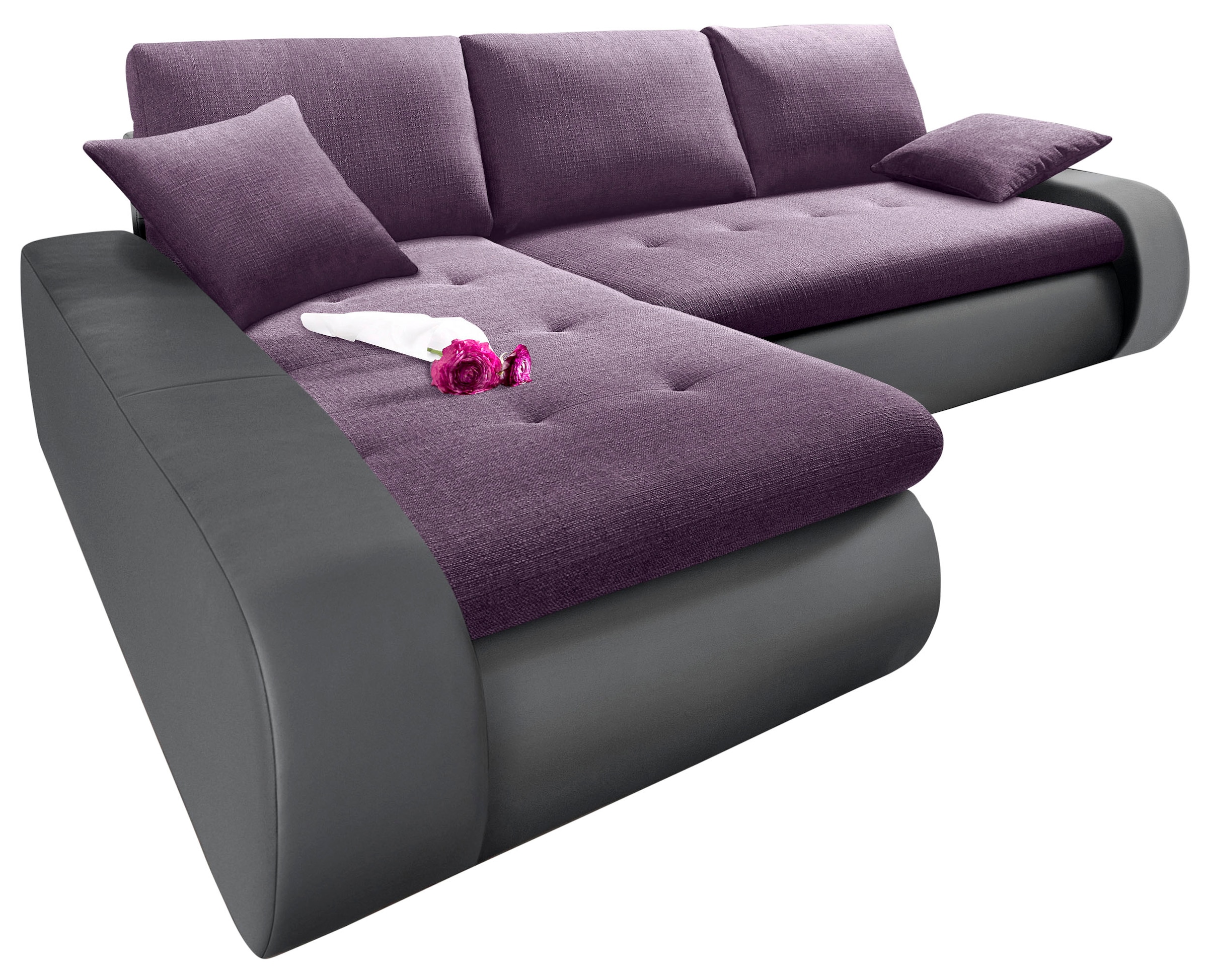 TRENDMANUFAKTUR Ecksofa »Indie, L-Form«, wahlweise XL oder XXL günstig online kaufen