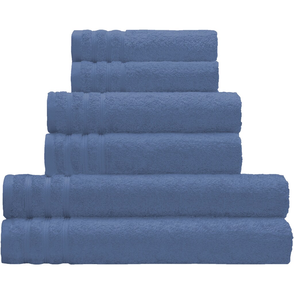 Kleine Wolke Handtuch »Royal«, (1 St.), Uni Farben, als Handtuch 50/100 cm oder Duschtuch 70/140 cm erhältlich