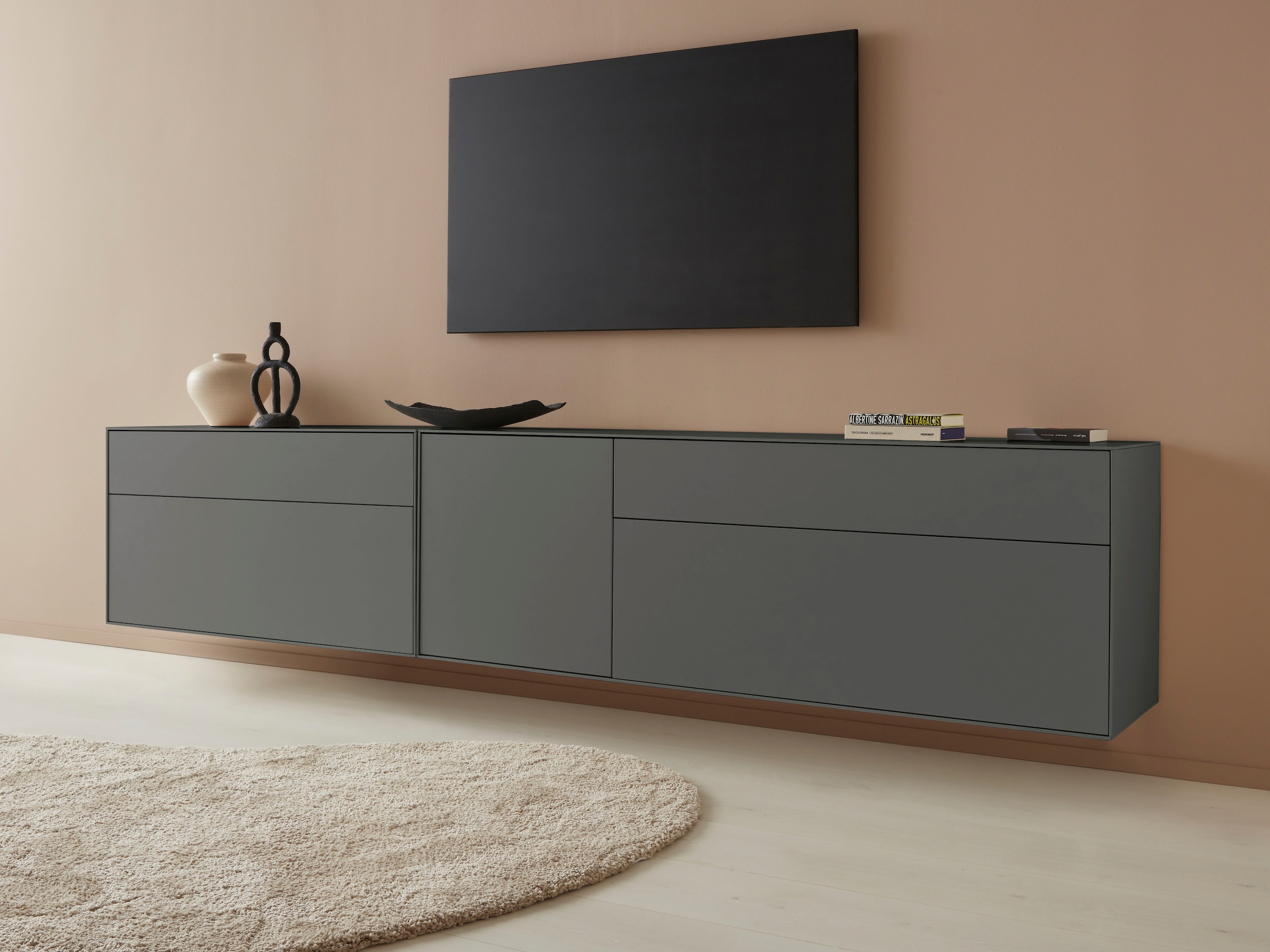 LeGer Home by Lena Gercke Lowboard »Essentials«, (2 St.), Breite: 279cm, MD günstig online kaufen