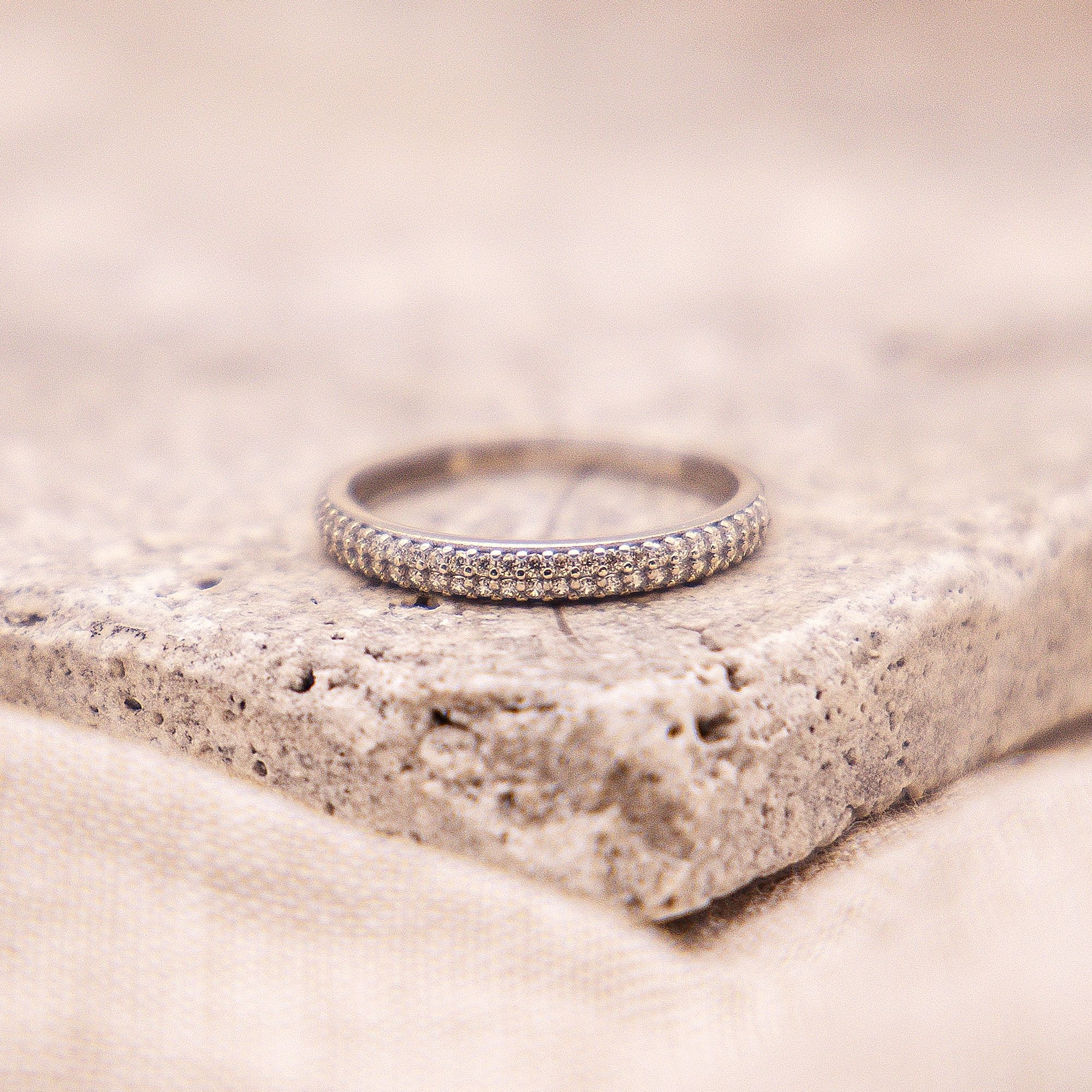 Fascination by Ellen K. Fingerring »Gold 375 mit Zirkonia weiß«