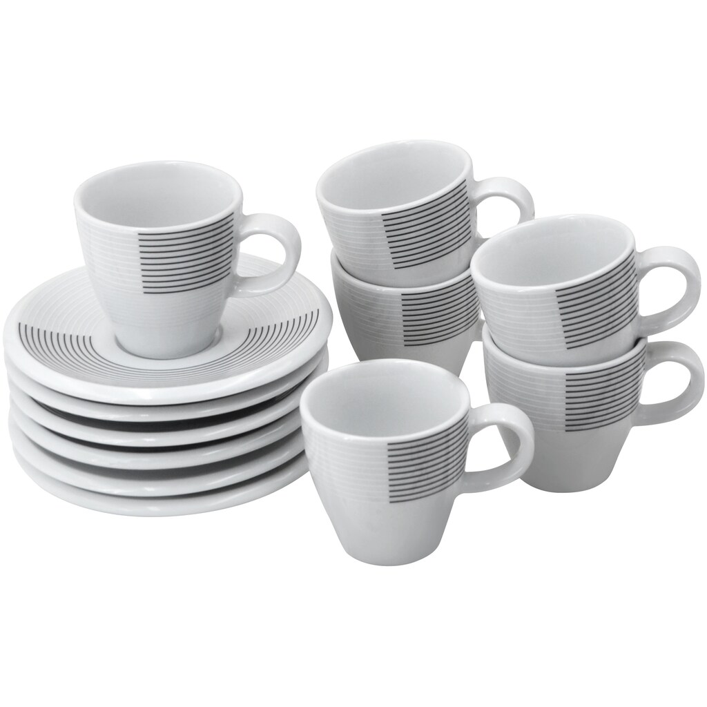 Retsch Arzberg Espressotasse »Novo Ultra«, (Set, 12 tlg.)