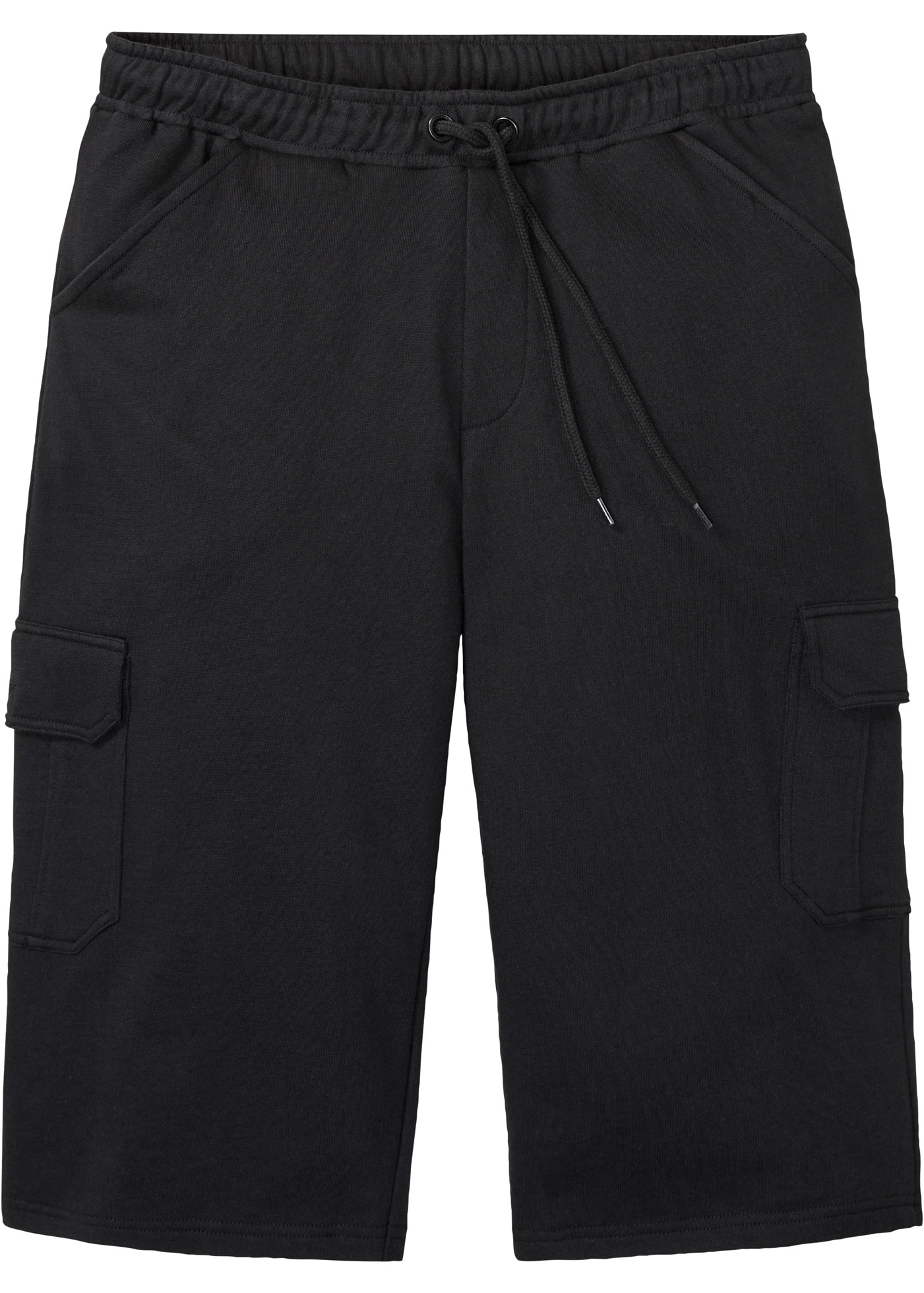 bonprix Sweatbermudas  aus Baumwolle, mit zahlreichen Taschen, regular fit, casual Stil