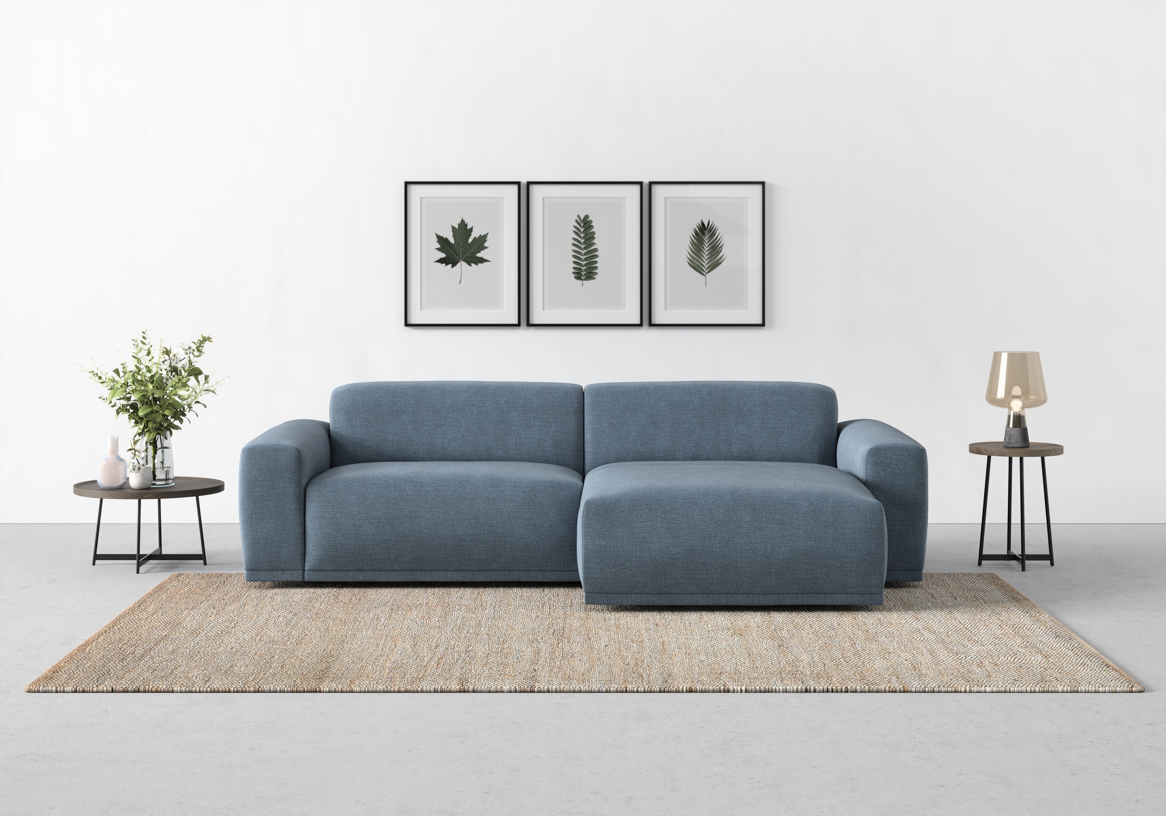 TRENDMANUFAKTUR Ecksofa »Braga, mit hochwertigem Kaltschaum, L-Form, in Cor günstig online kaufen