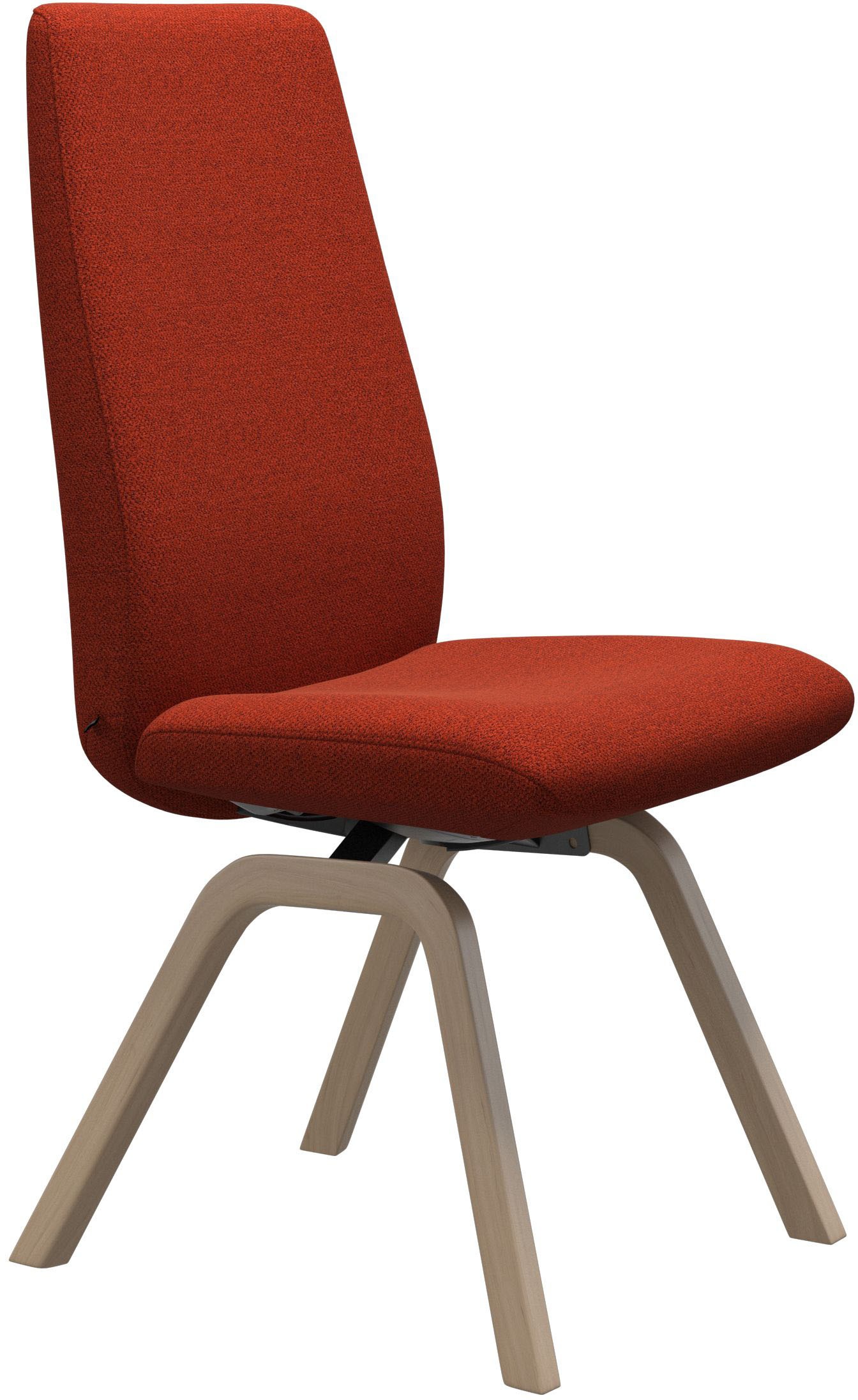 Stressless® Polsterstuhl »Laurel«, ROHLEDER Stoff Q2 FARON, High Back, Größe L, mit schräggestellten Beinen in Walnuss