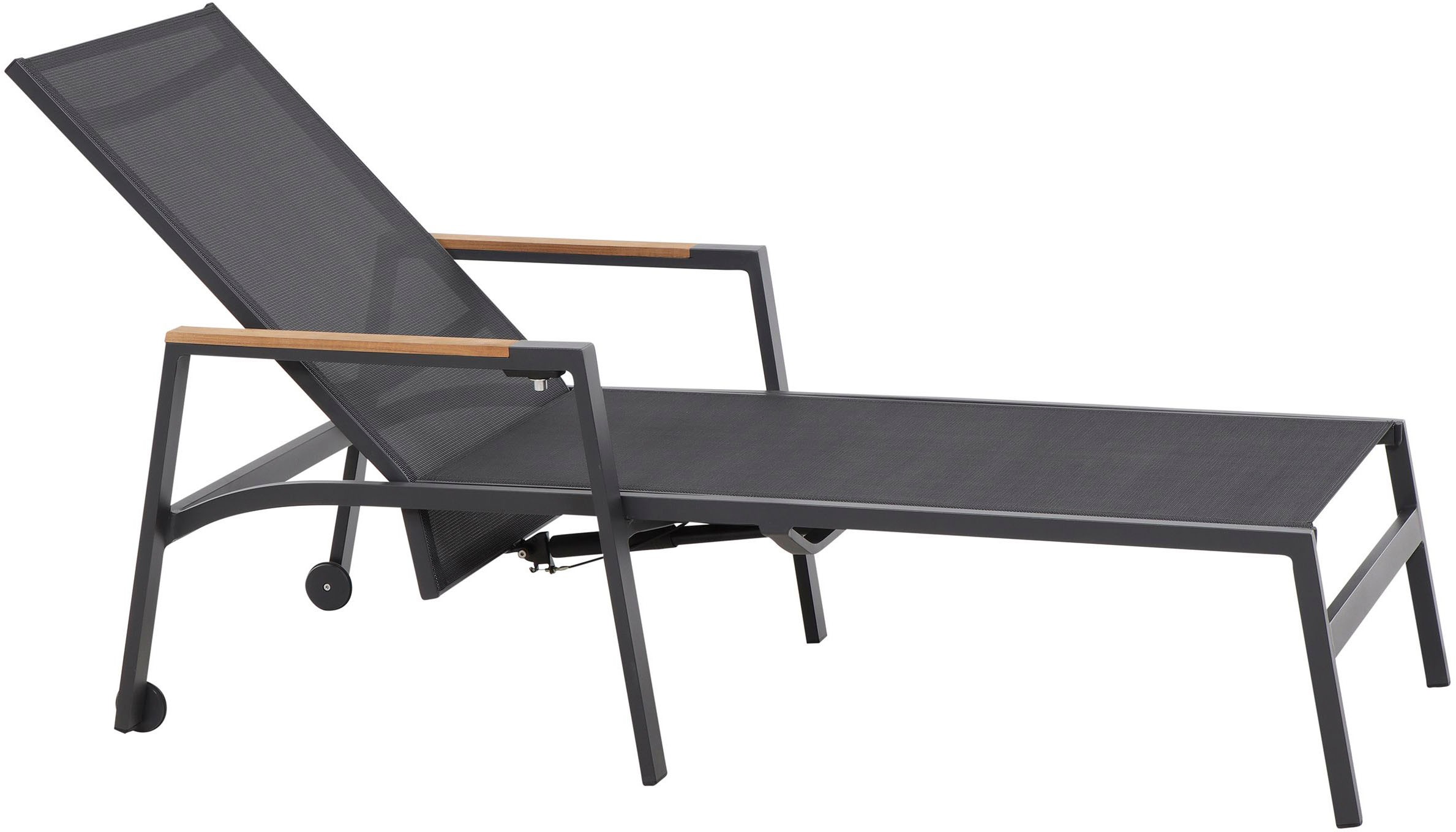 Siena Garden Garten-Essgruppe »Savona / Zurigo«, (Set, 6 tlg.), bestehend aus 4 Sesseln, 1 Liege und 1 Tisch