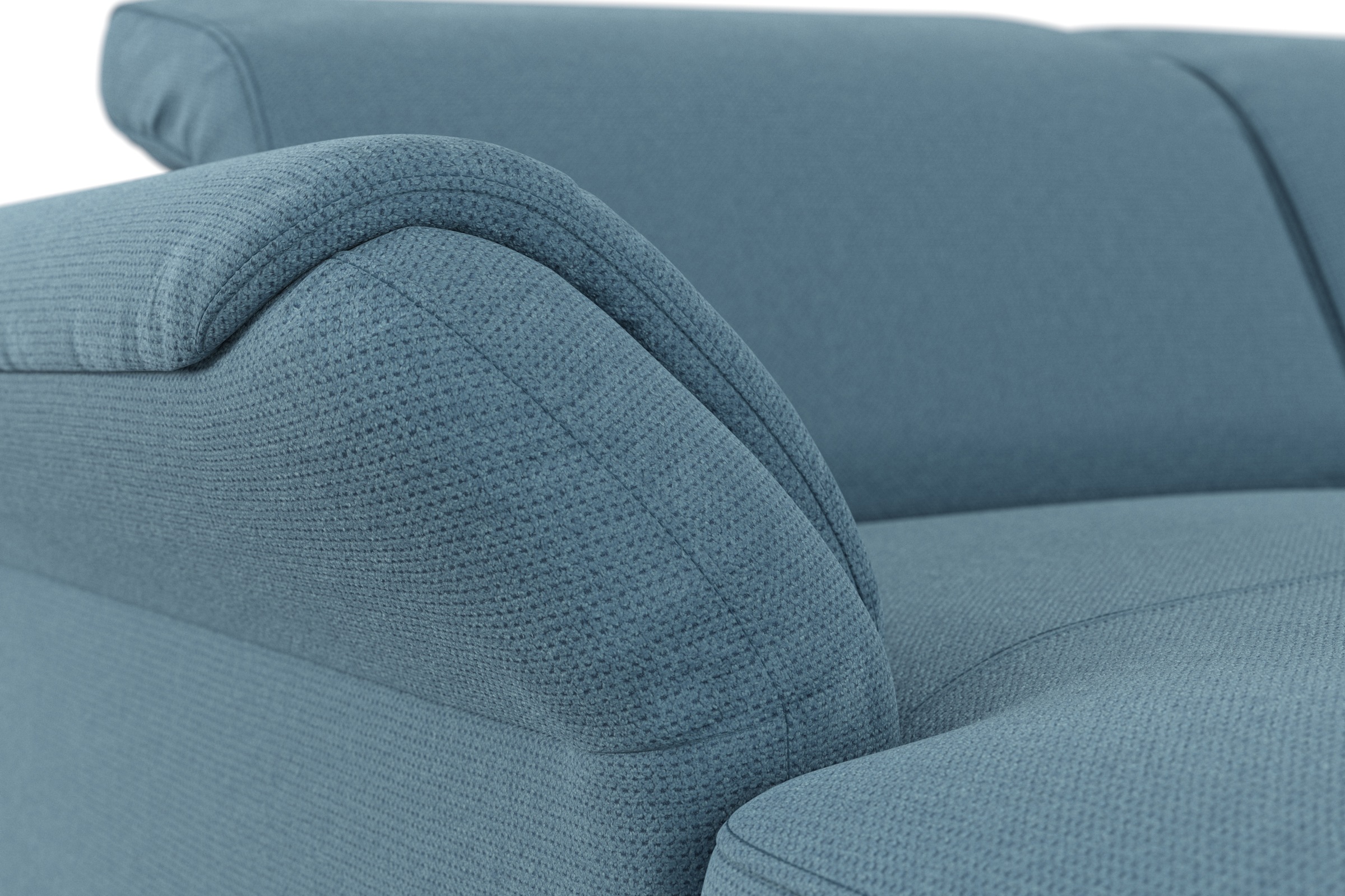 sit&more Wohnlandschaft »Apulia U-Form«, wahlweise Bettfunktion, Bettkasten und Kopf- und Armteilverstellung