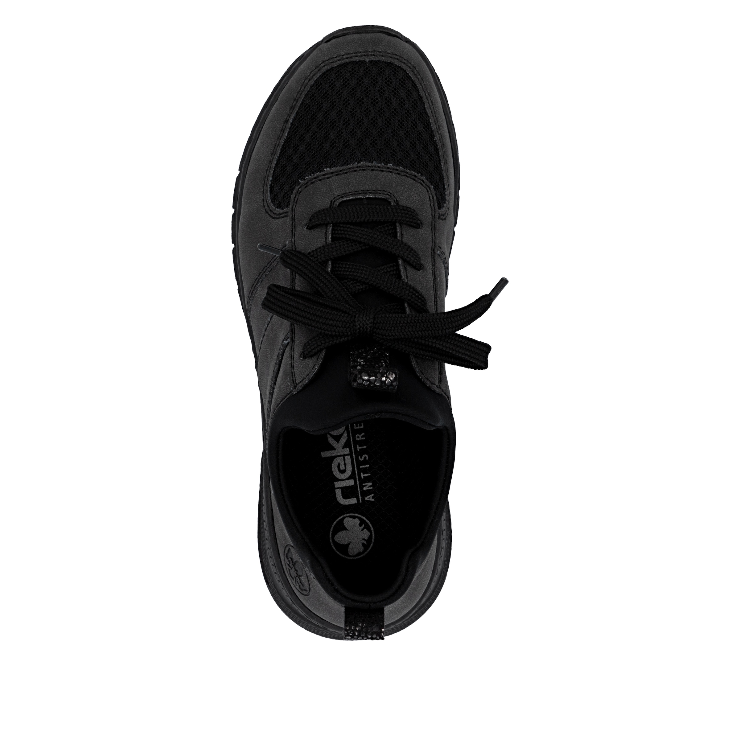 Rieker Slip-On Sneaker, Schlupfschuh, Halbschuh, Freizeitsneaker, weiche MemoSoft-Innensohle
