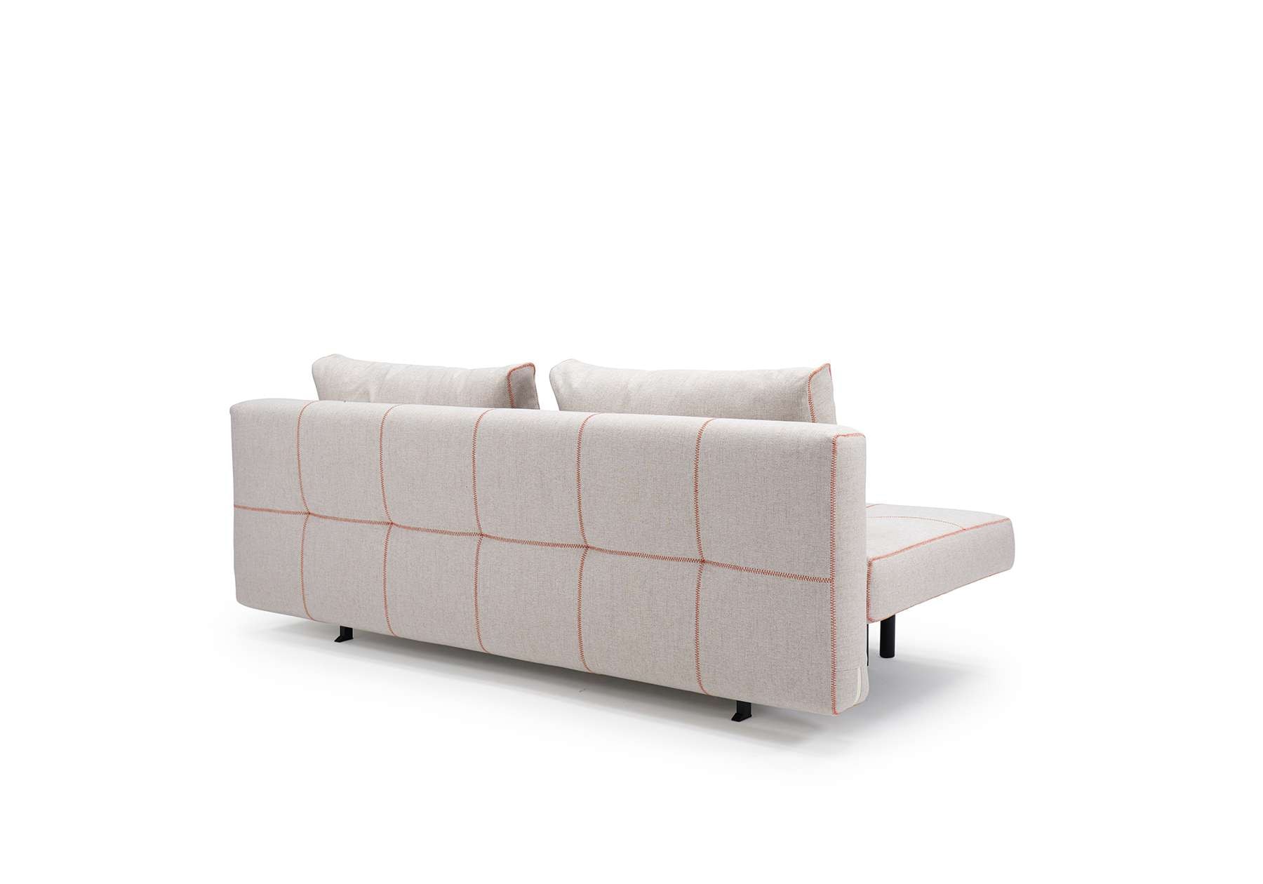 INNOVATION LIVING ™ 3-Sitzer »SIGGA X Schlafsofa mit hohen Sitz- und Liegekomfort«, Dekorative Kontrastnähte, detailreiches Design