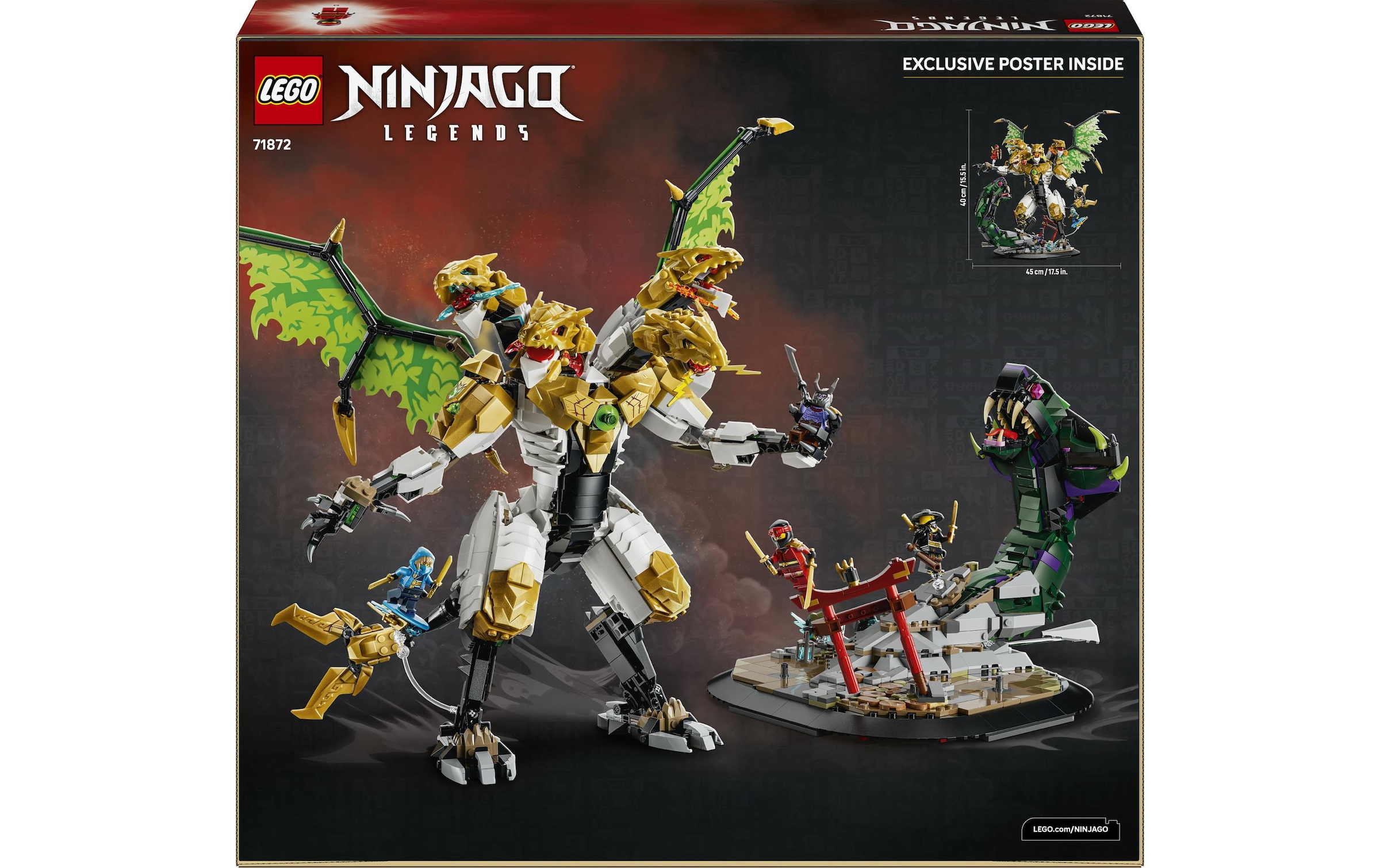 LEGO® Konstruktionsspielsteine »Duell mit dem Ultradrachen (71872), LEGO Ninjago« Made in Europe