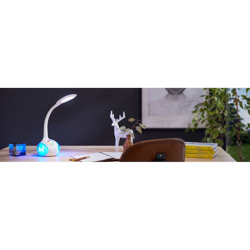 EGLO LED Tischleuchte »Arcones«, 3 flammig-flammig, Tischleuchte mit Touch, Schreibtischlampe Kinder Nachttischlampe