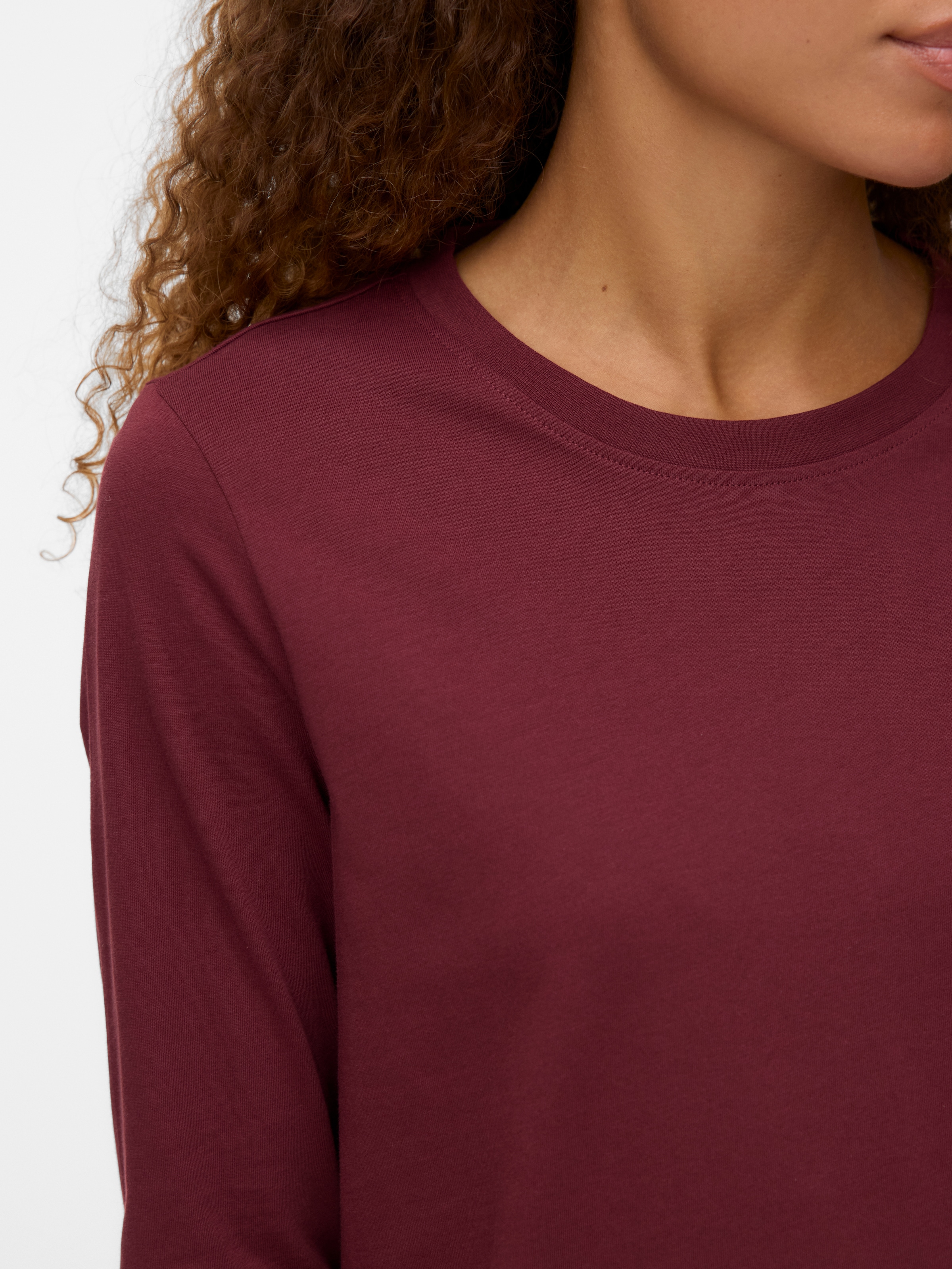 Vero Moda Langarmshirt »VMPAULINA LS T-SHIRT GA JRS NOOS«