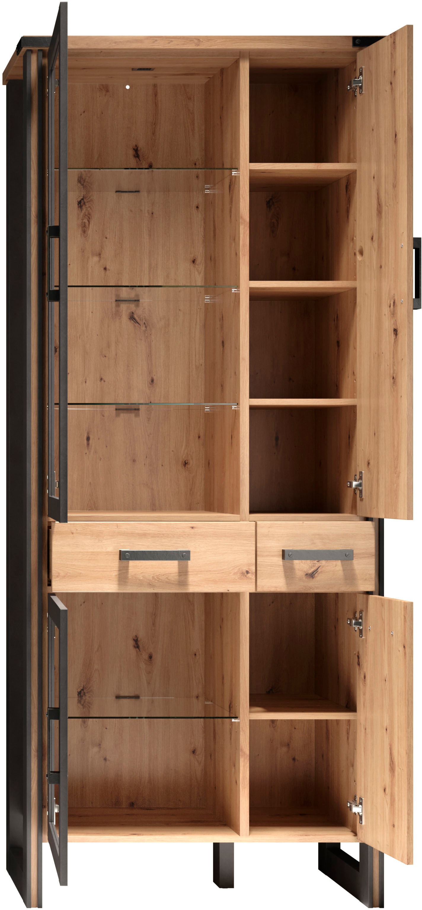Home affaire Stauraumvitrine »Mia«, (1 St.), Modernes Design