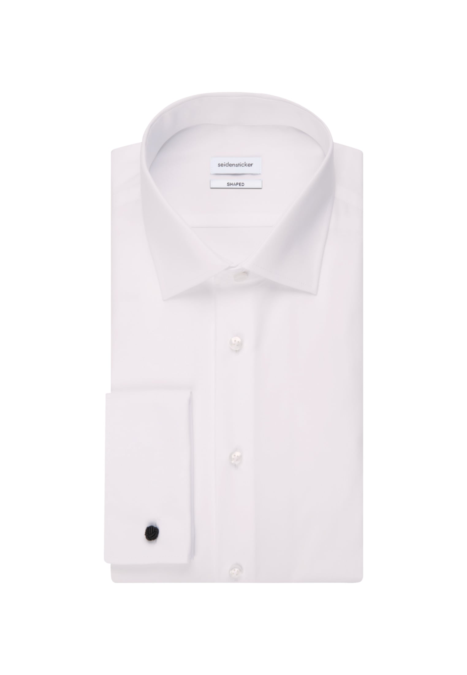seidensticker Businesshemd »Schwarze Rose« Shaped 1/1 Kentkragen Uni