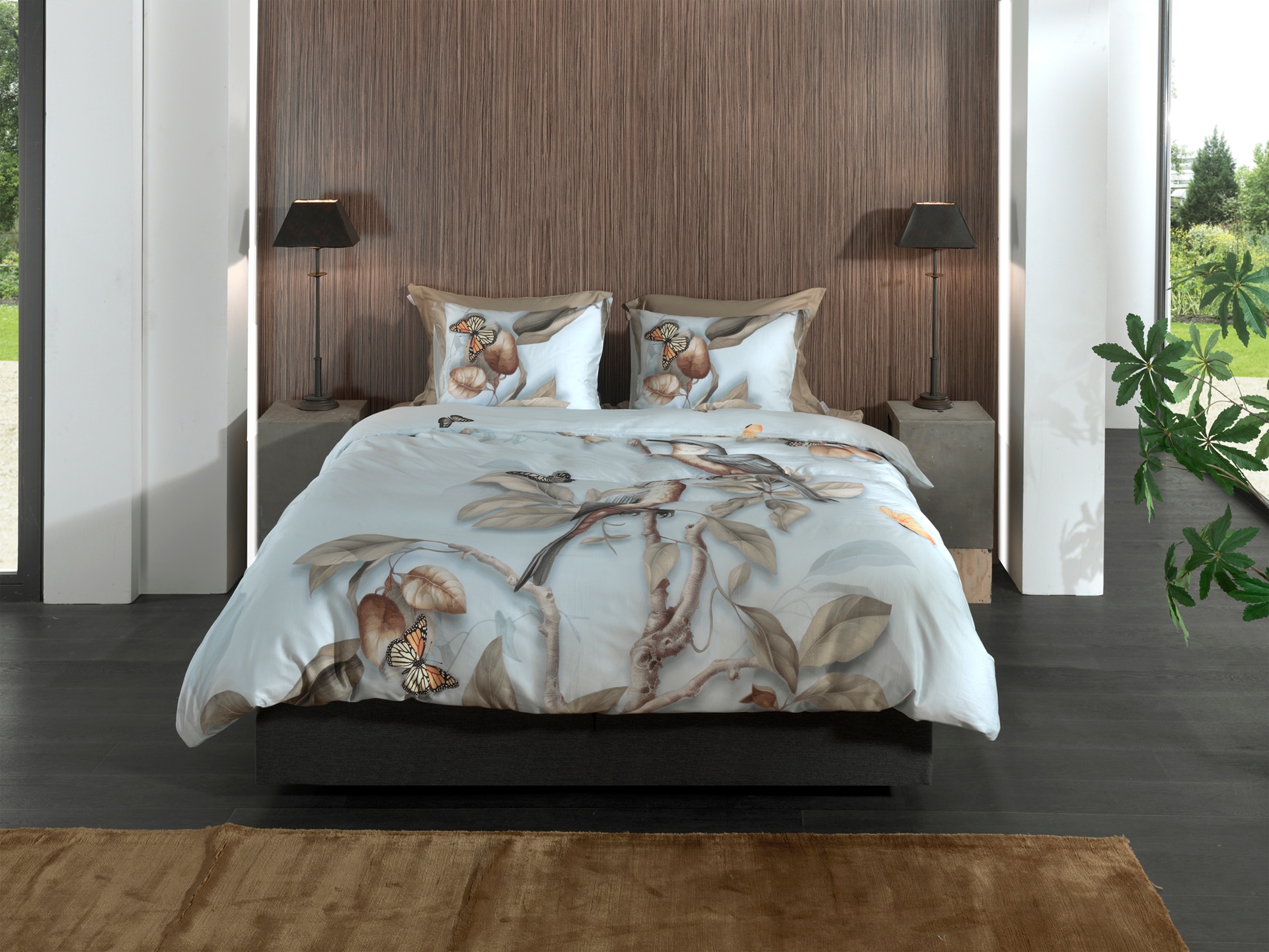 Heckett & Lane Bettwäsche »Heckettlane Bettwäsche Daina« 2 Bettwäsche aus 100% Baumwolle, hochwertige Mako-Satin, ab 135x200 cm.