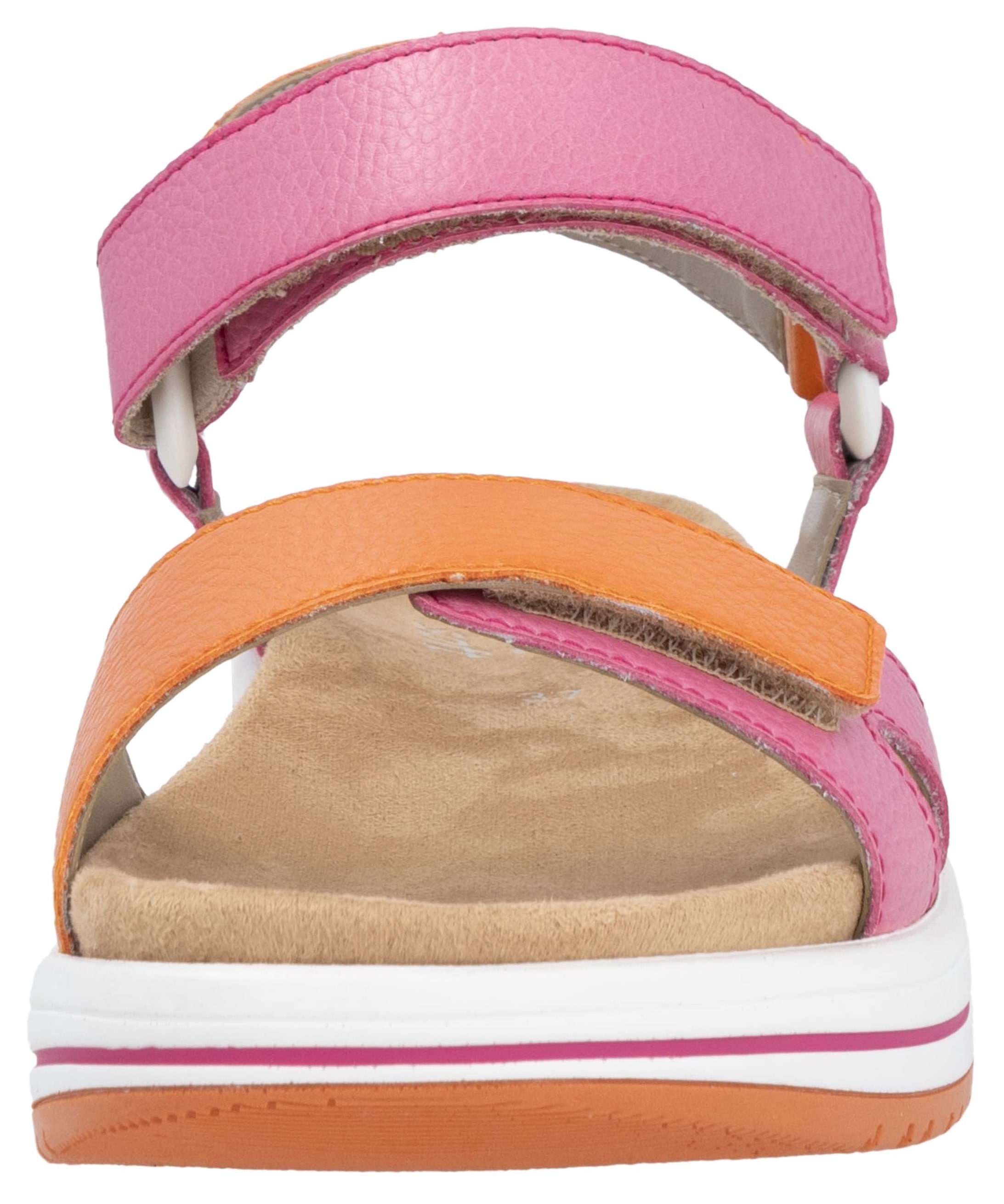 Remonte Riemchensandale »Elisabeth Hurley-Collection«, Keilabsatz, Klettschuh, Sandalette mit Plateausohle