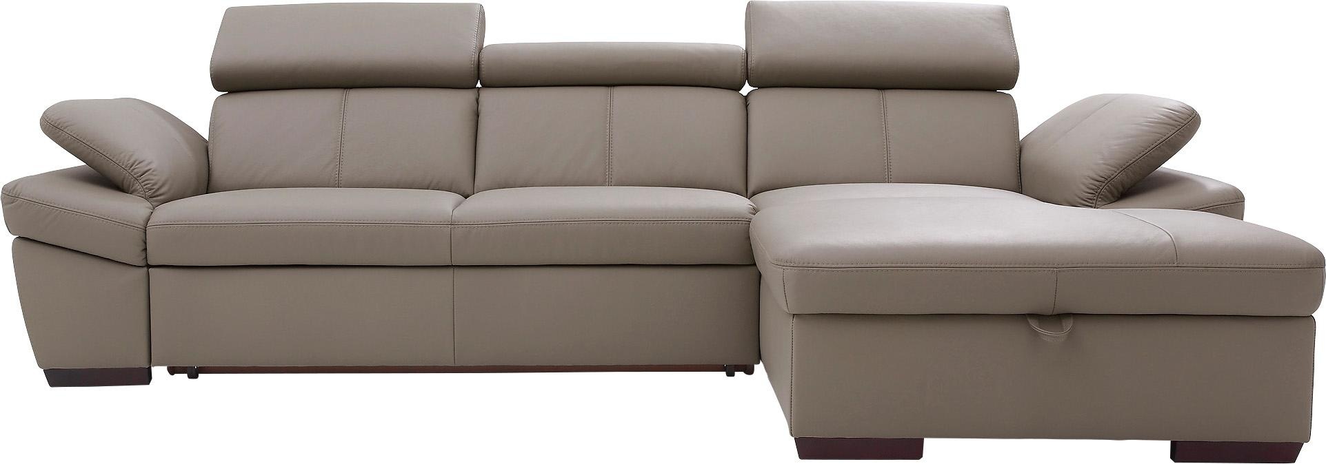 exxpo - sofa fashion Ecksofa »Salerno, Funktionssofa, Breite 280cm, hoher S günstig online kaufen