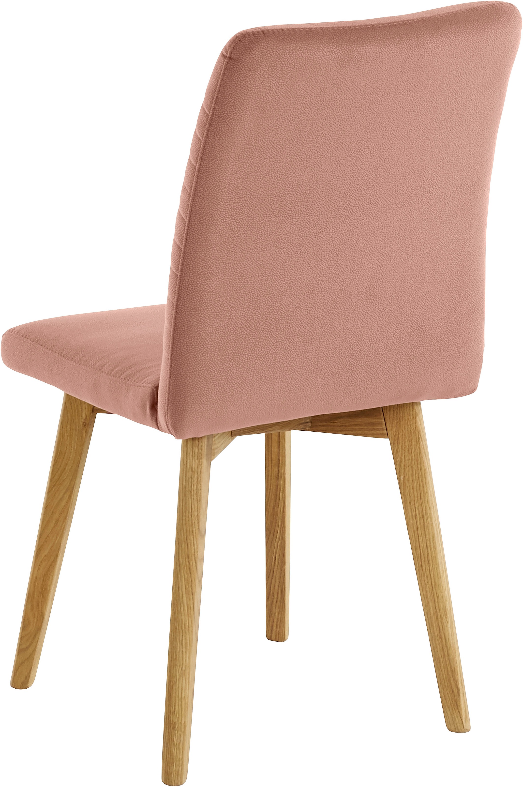 OTTO products Esszimmerstuhl »Alessja«, (Set), 2 St., Microfaser, Bezug aus Microfaser, Gestell aus Eiche Massivholz