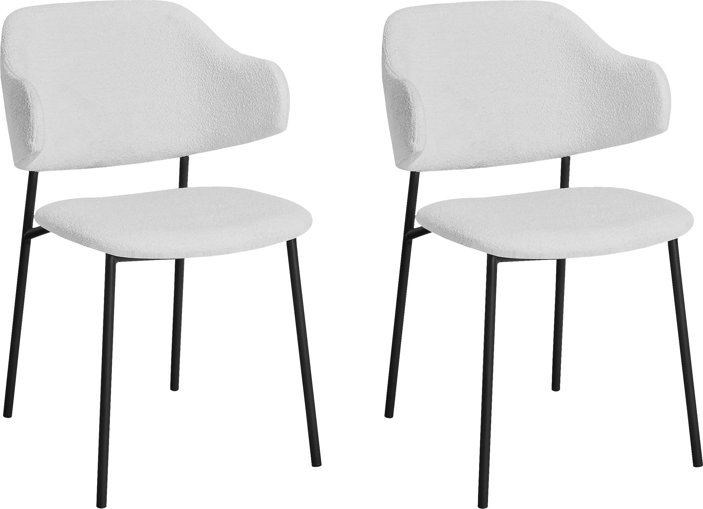 SalesFever Armlehnstuhl »Komfortabler Esszimmerstuhl mit Stil« (Set) 2 Stk. günstig online kaufen