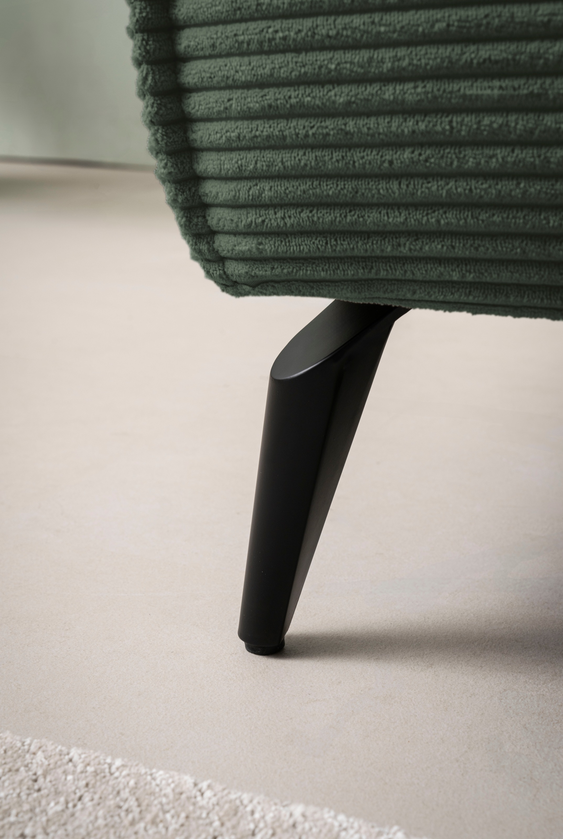 andas Sitzgruppe »TVINNU, Polsterecke L-Form, Schlaffunktion, mit Hocker«, (Set, 2 tlg.), stellbar zum Schlafsofa (Krokodilverbinder)