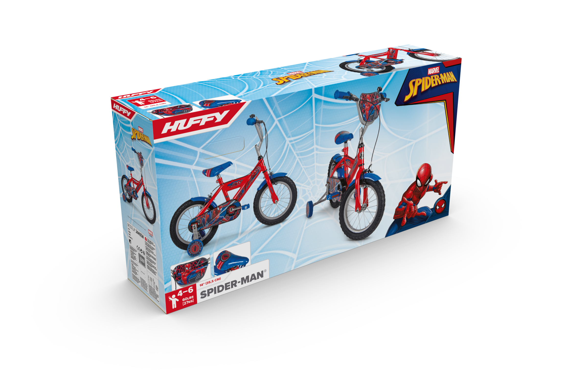 Huffy Kinderfahrrad »Huffy Marvel Spider-Man 14-Zoll-Fahrrad«