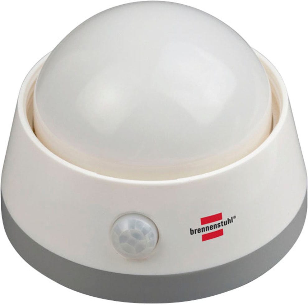 Brennenstuhl LED Nachtlicht »NLB 02 BS«, mit Infrarot-Bewegungsmelder und Push-Schalter, inkl. Batterien