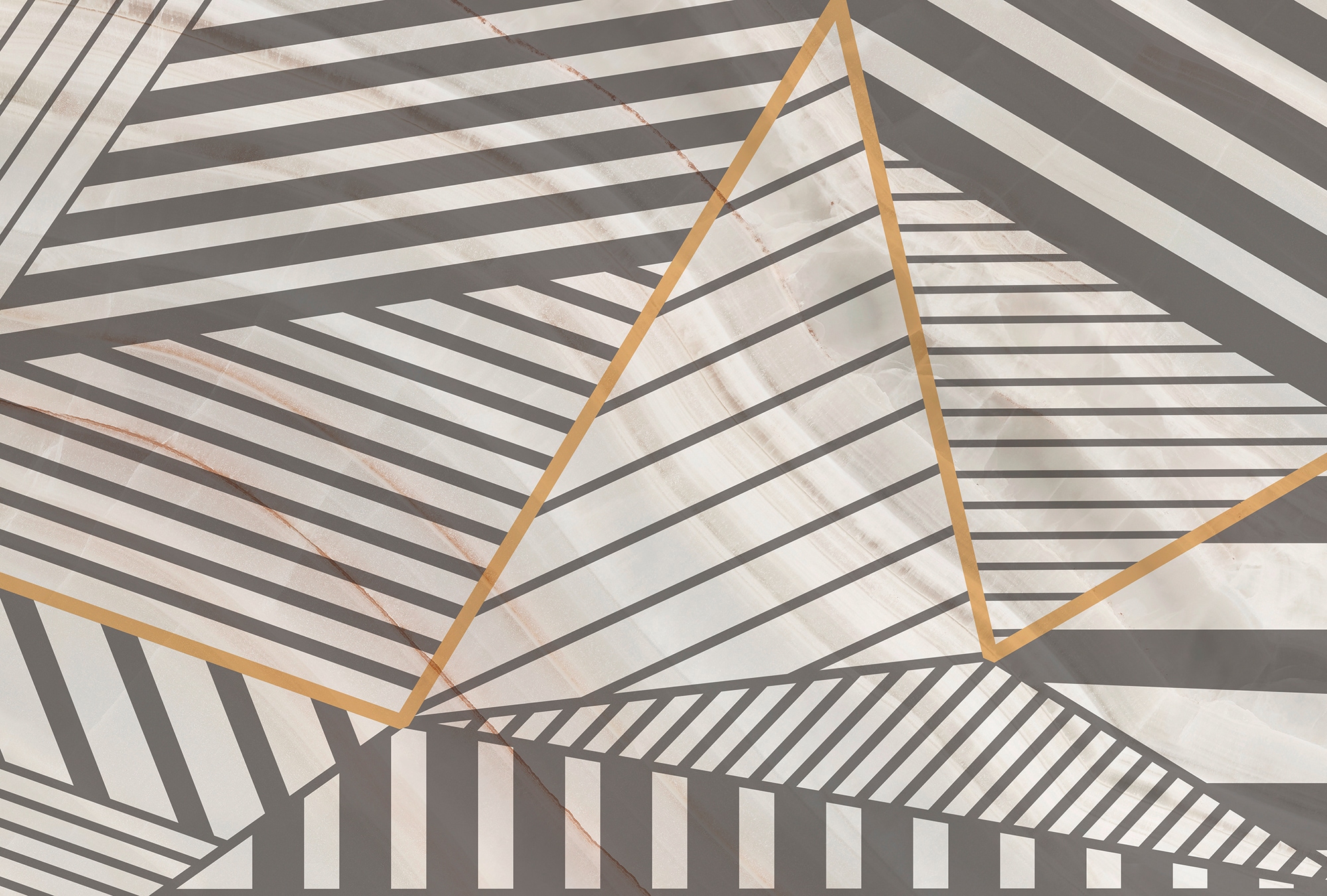 Architects Paper Fototapete »Atelier 47 Stripes Marble 3« 3D-Optik glatt Vl günstig online kaufen