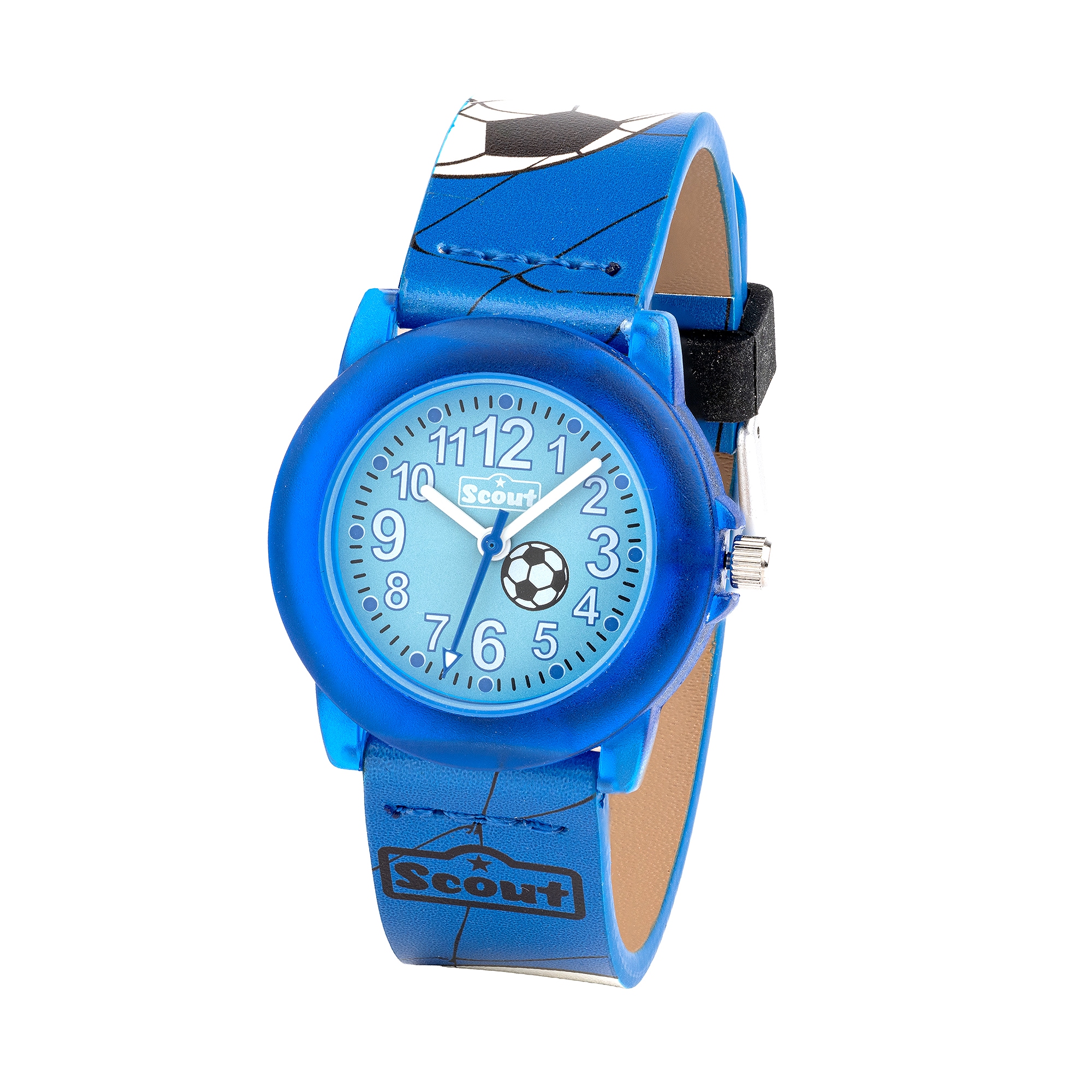 Scout Quarzuhr »Crystal, 280305030« Armbanduhr, Kinderuhr, Geschenkidee, Schulanfang, Jungen ,Fußball