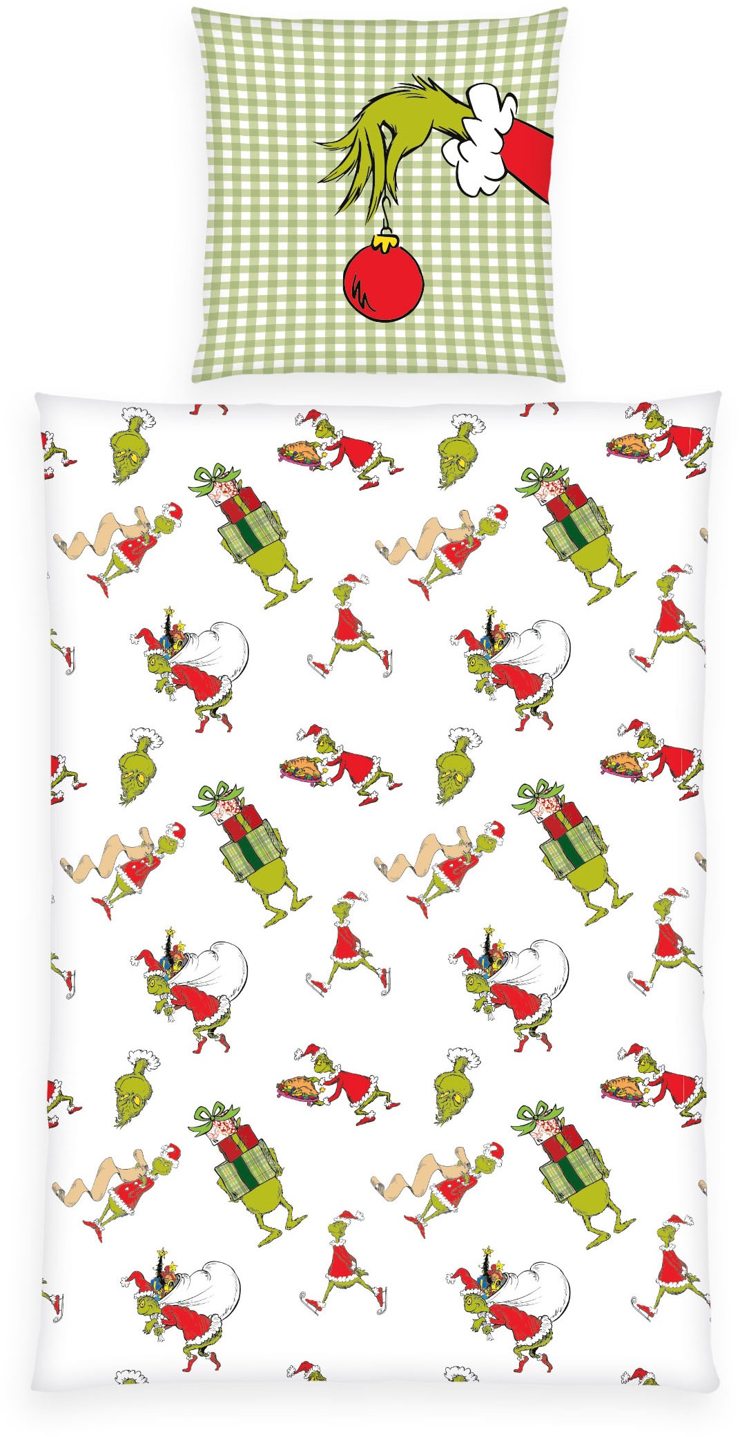 The Grinch Bettwäsche »Grinch«, Wendebettwäsche günstig online kaufen
