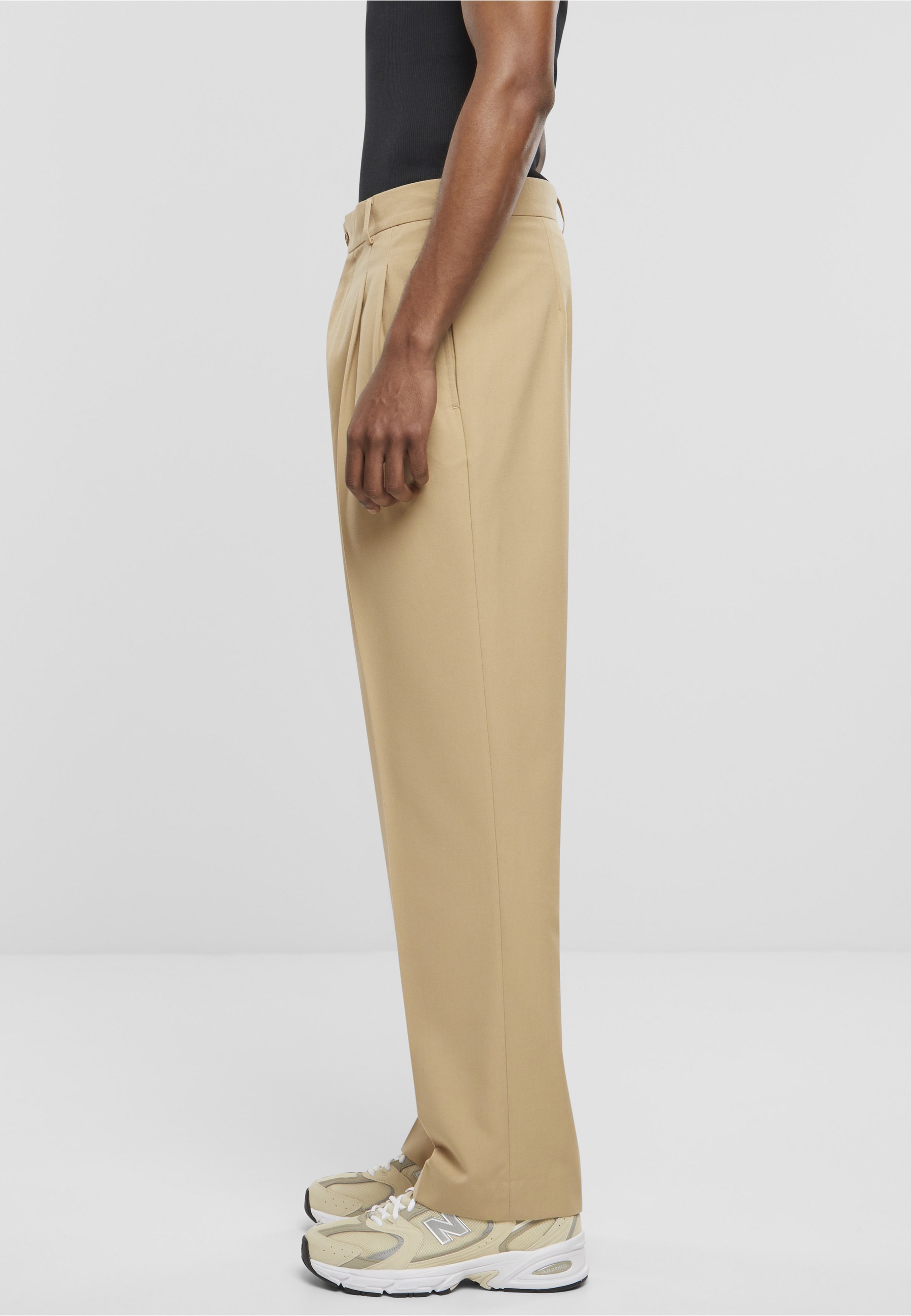 URBAN CLASSICS Stoffhose »Urban Classics Herren Double Pleated Pants«