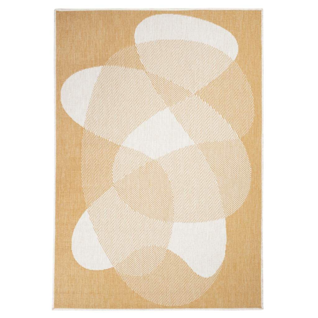 Carpet City Outdoorteppich »DUO RUG 5835«, rechteckig, 5 mm Höhe, Wendeteppich Wetterfest In- & Outdoor, Balkon, Terrasse, Wohnzimmer